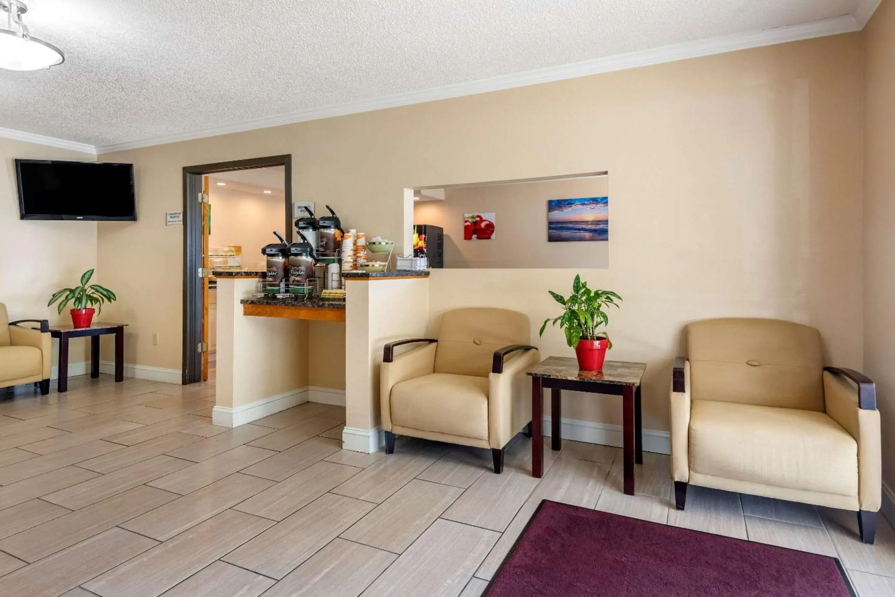 Lobby or reception in Quality Inn Lobby or reception in Quality Inn
