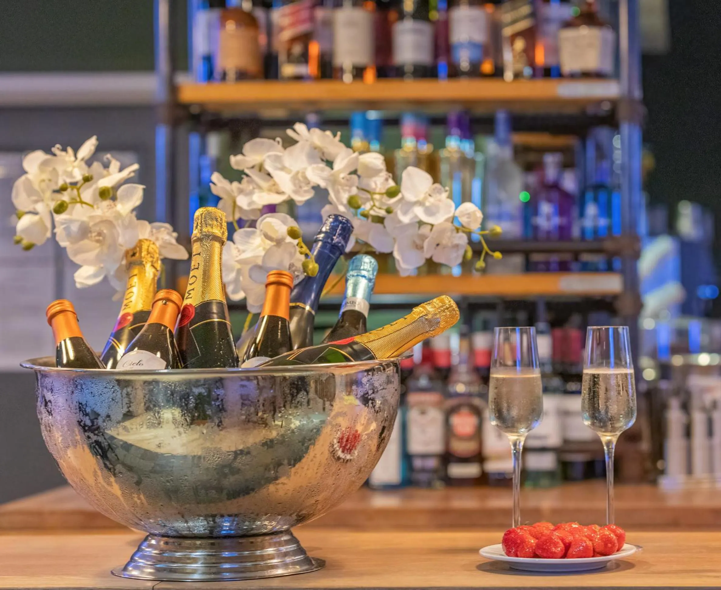 Lounge or bar in Meon Valley Hotel, Spa & Golf