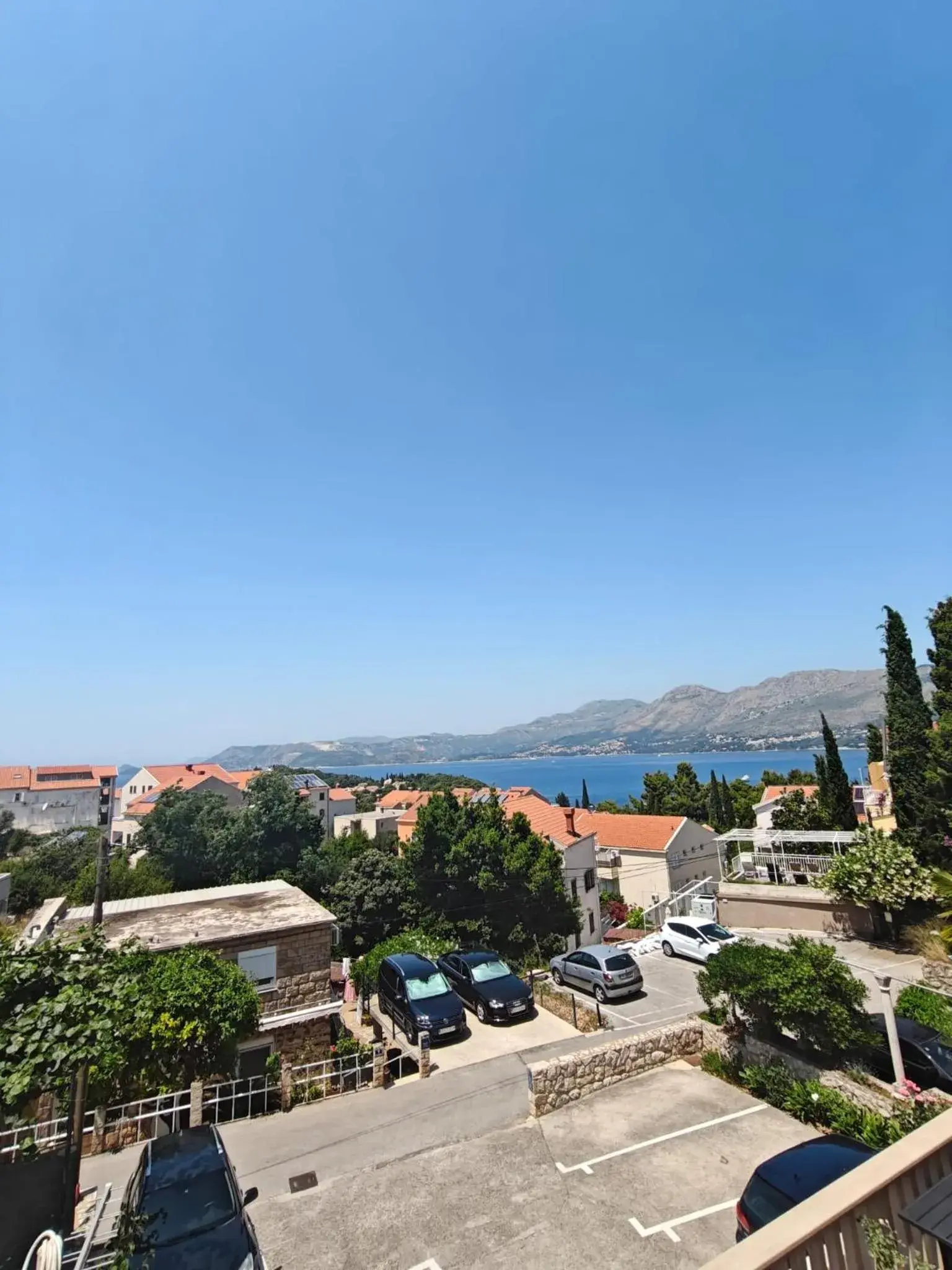 Sea view in Apartments Miljas Sea view in Apartments Miljas