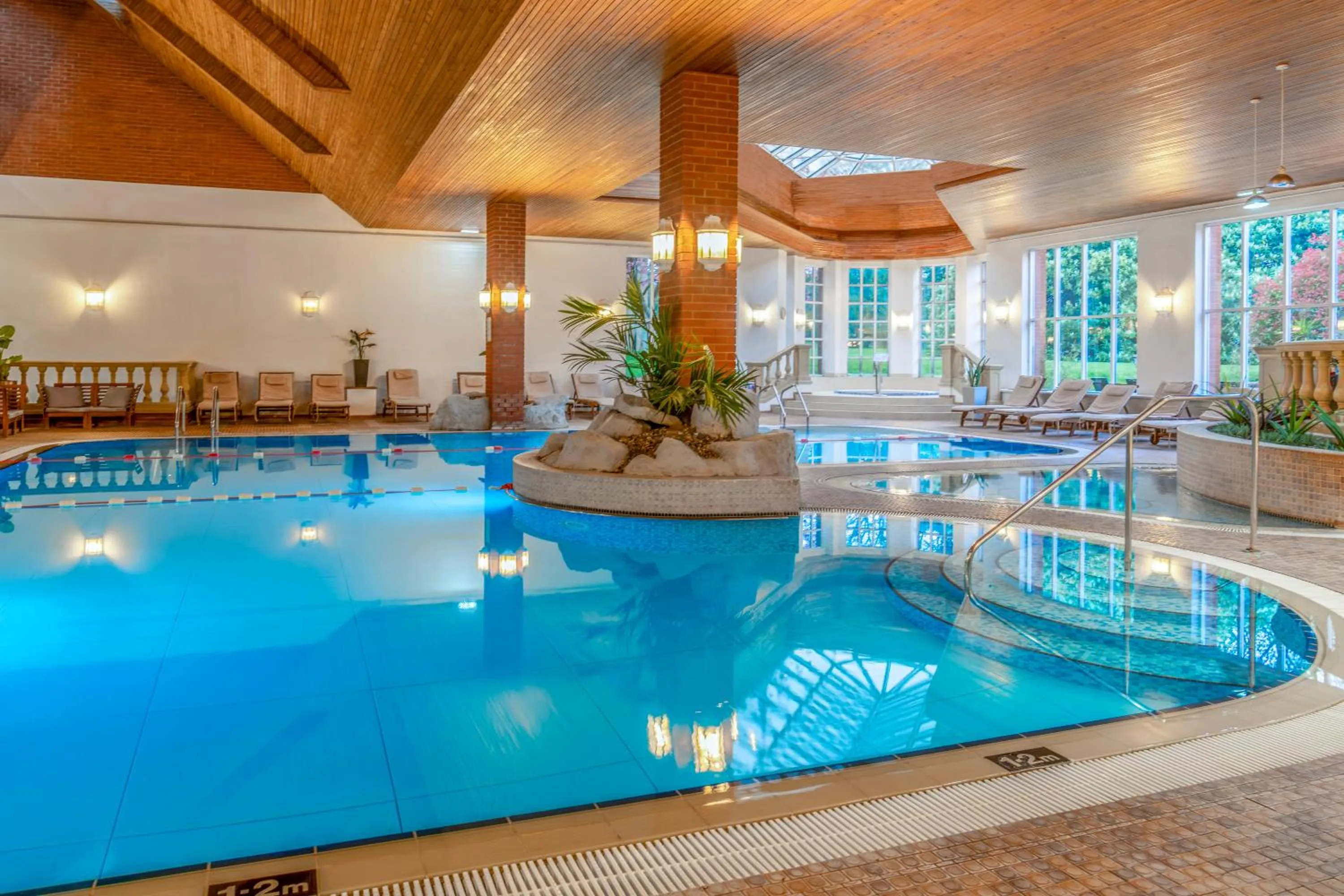 Swimming pool in Sprowston Manor Hotel, Spa & Golf
