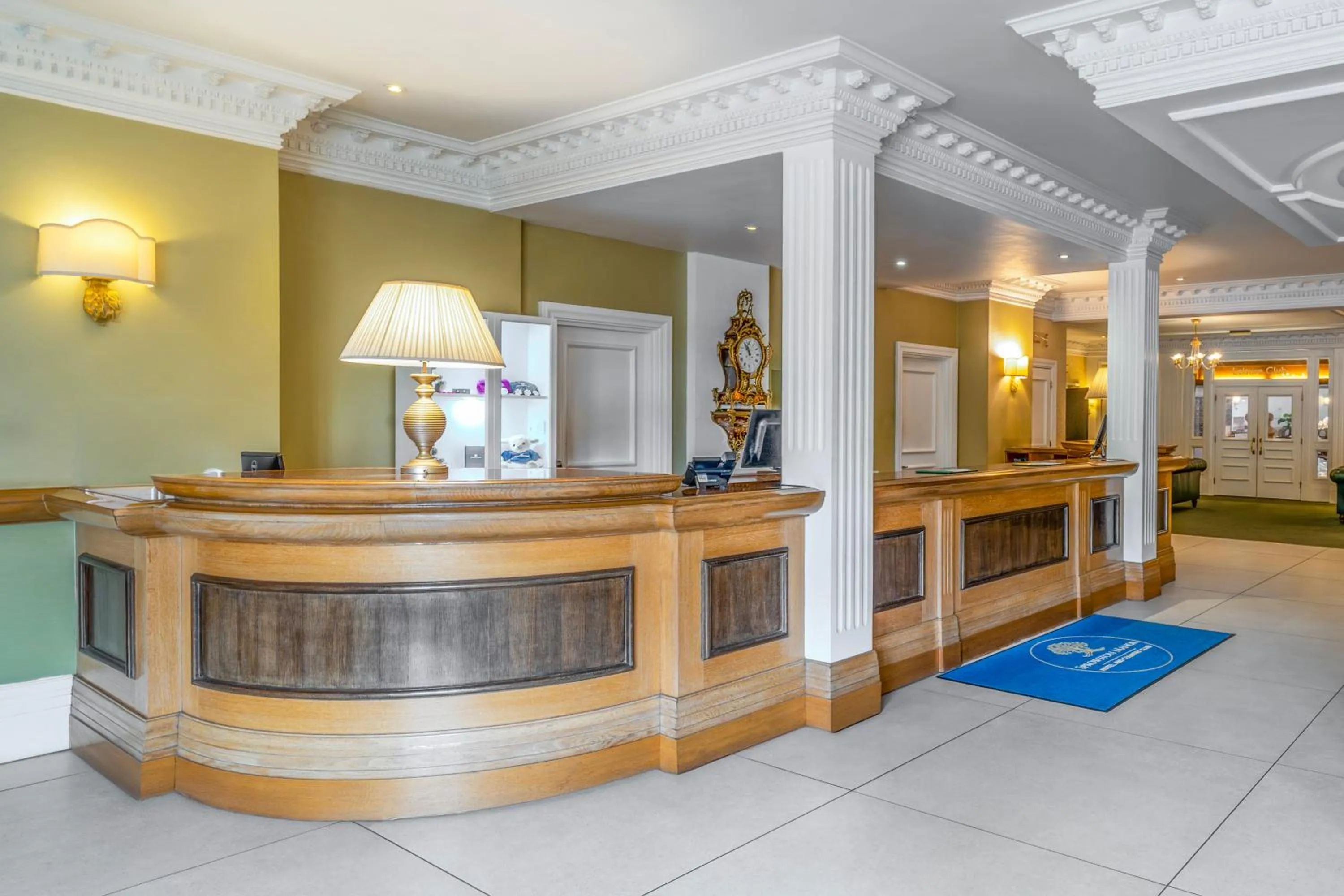 Lobby or reception in Sprowston Manor Hotel, Spa & Golf