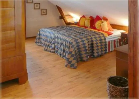 Bed in Das Romantische Landhaus