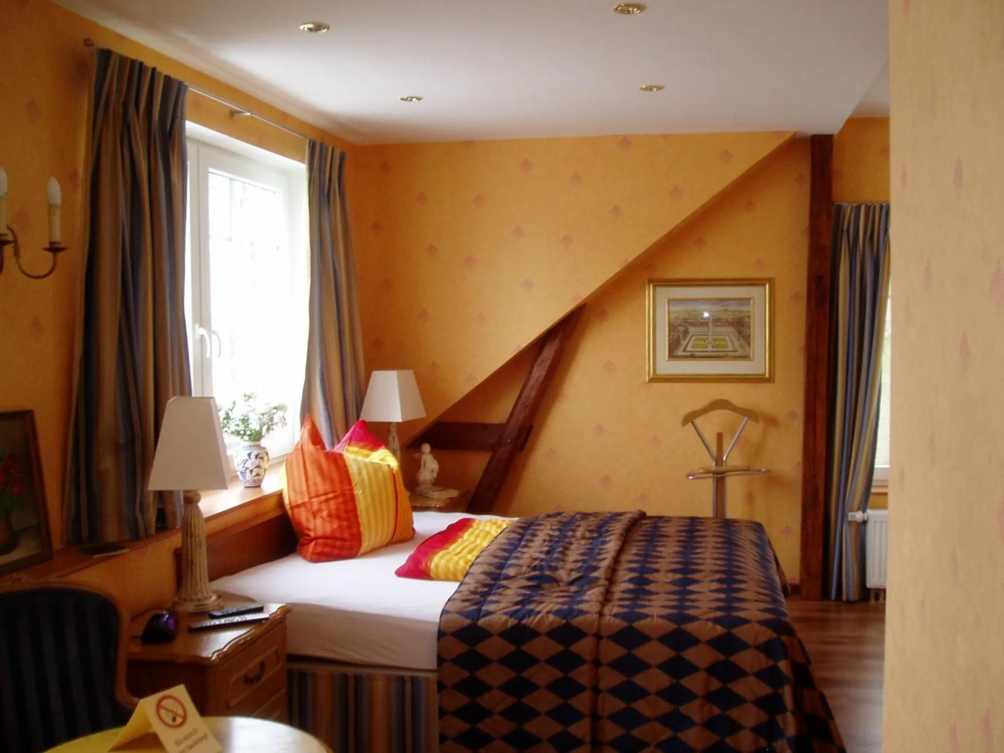 Bed in Das Romantische Landhaus