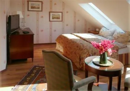 Bed in Das Romantische Landhaus