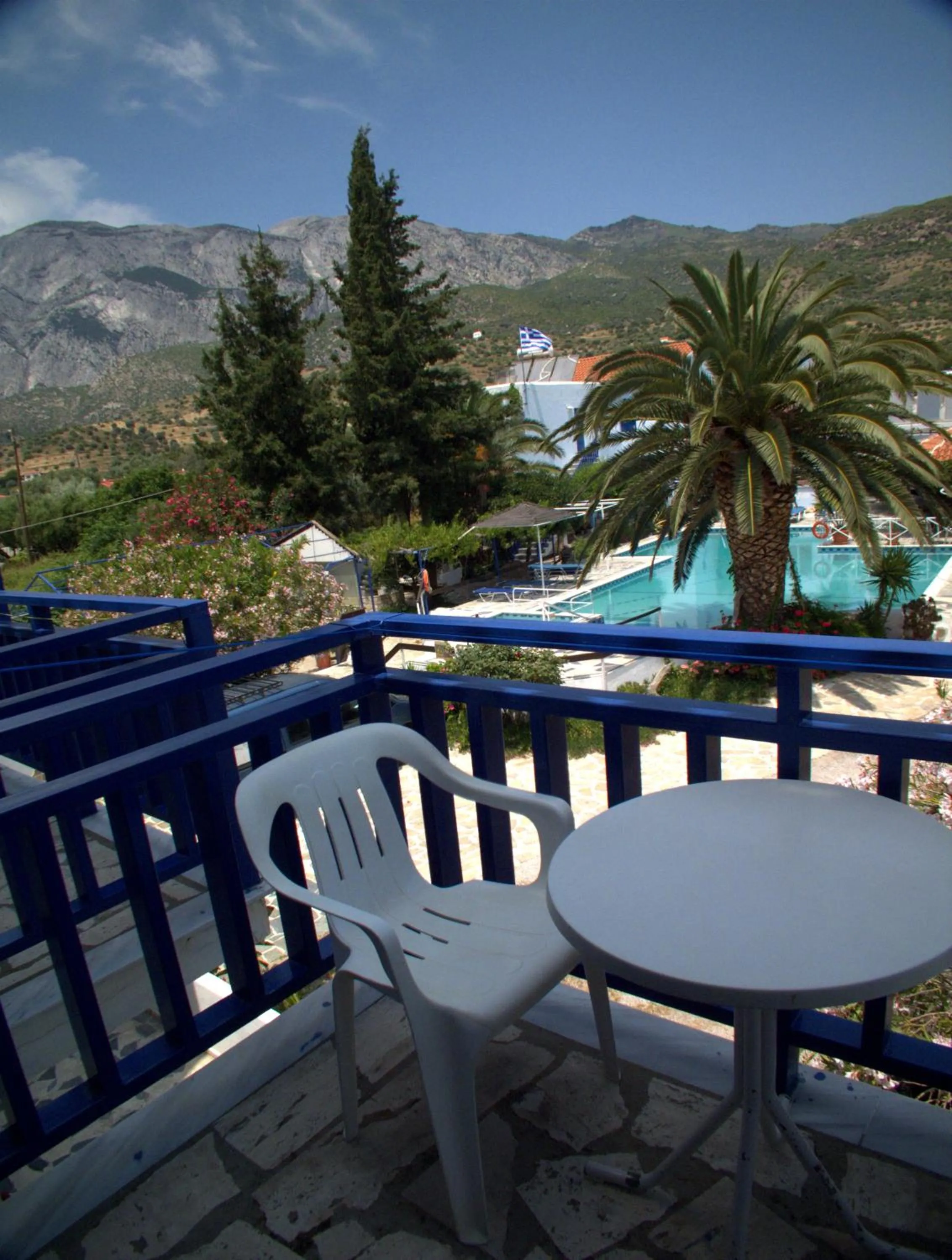 Garden view in Hotel Sofia