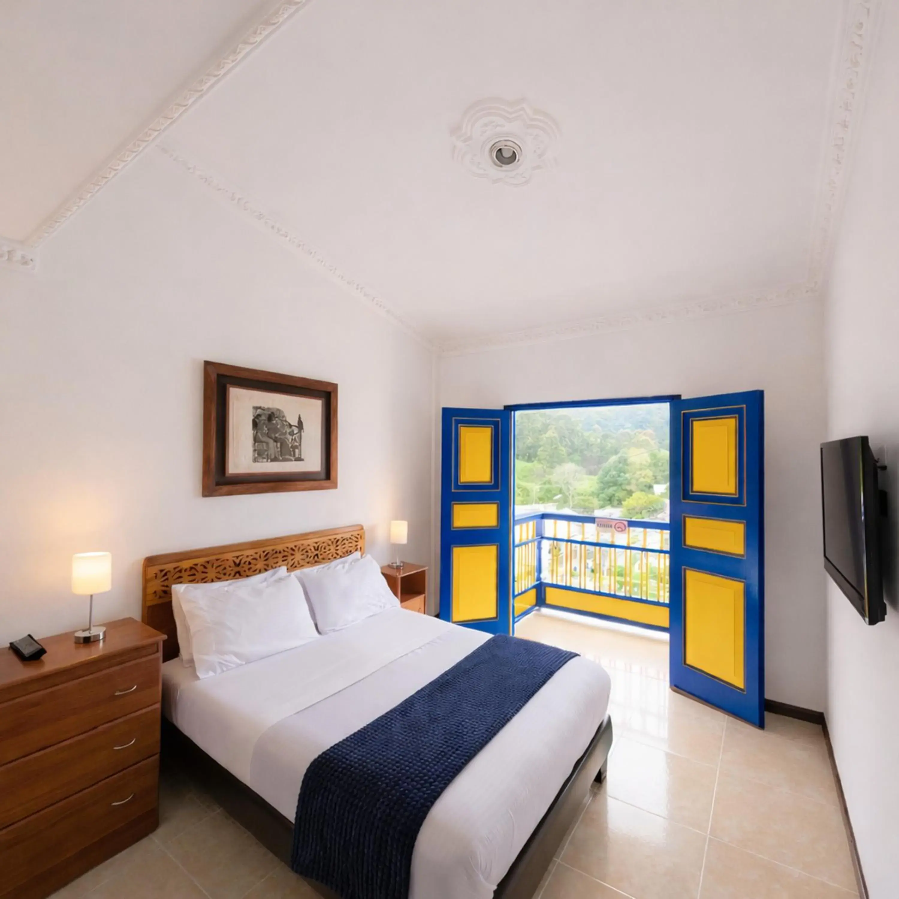 Double Room with Mountain View in Hospedaje Camino Real Double Room with Mountain View in Hospedaje Camino Real