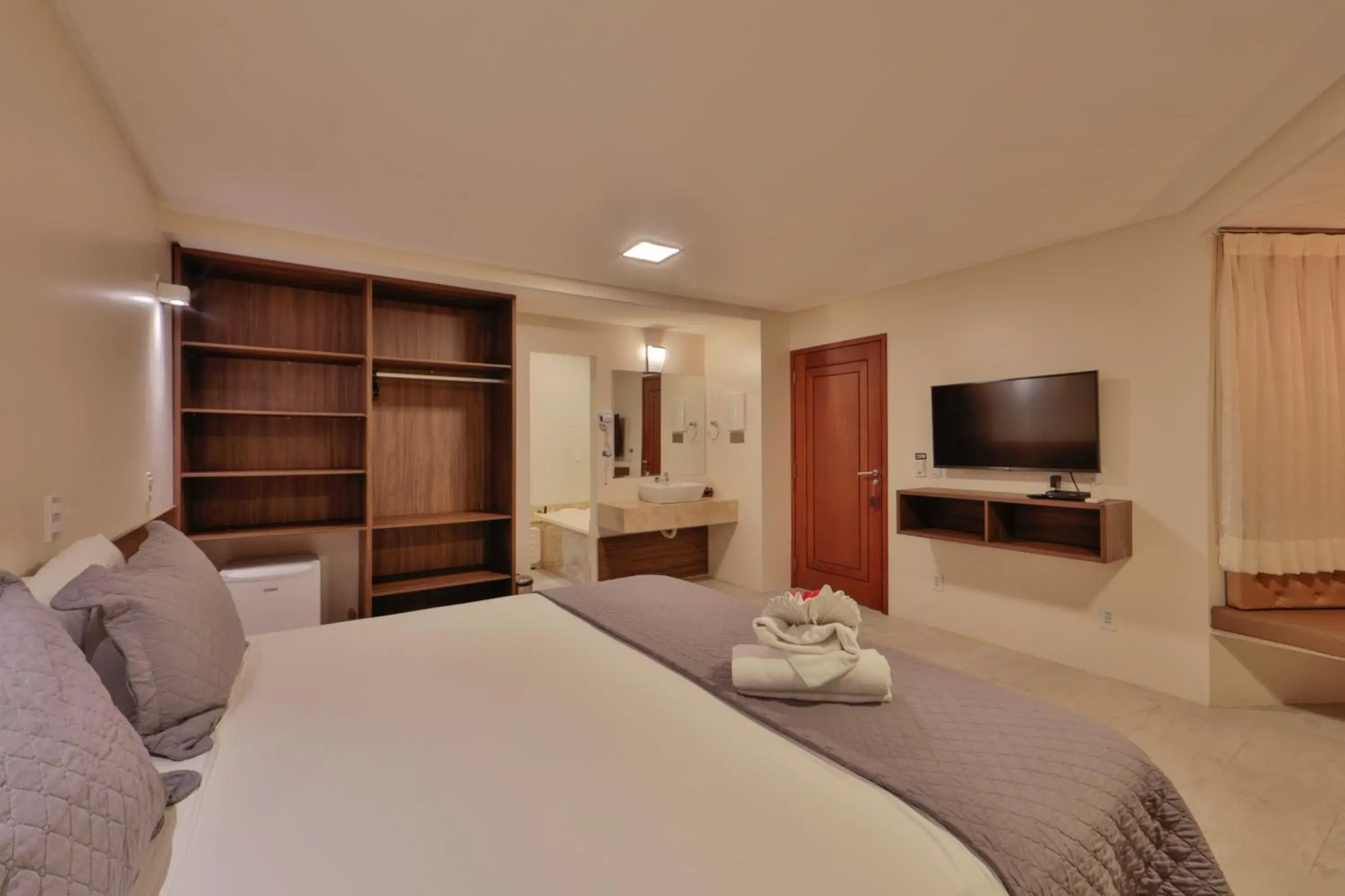 TV and multimedia, Bed in Pousada Humaitá TV and multimedia, Bed in Pousada Humaitá