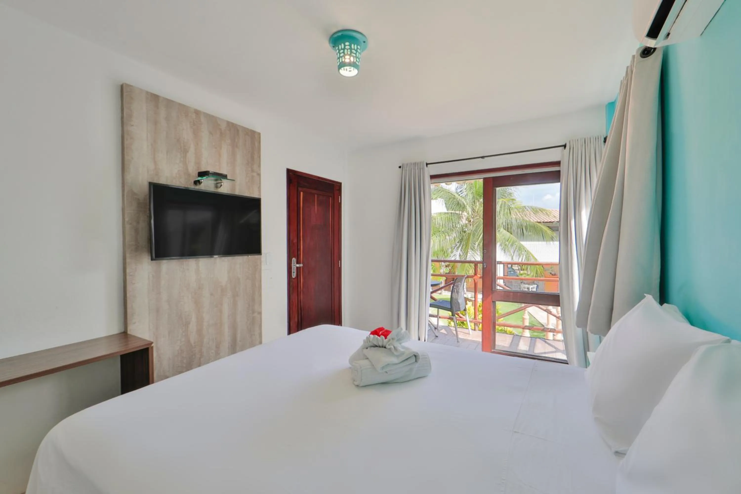 Bed in Pousada Humaitá