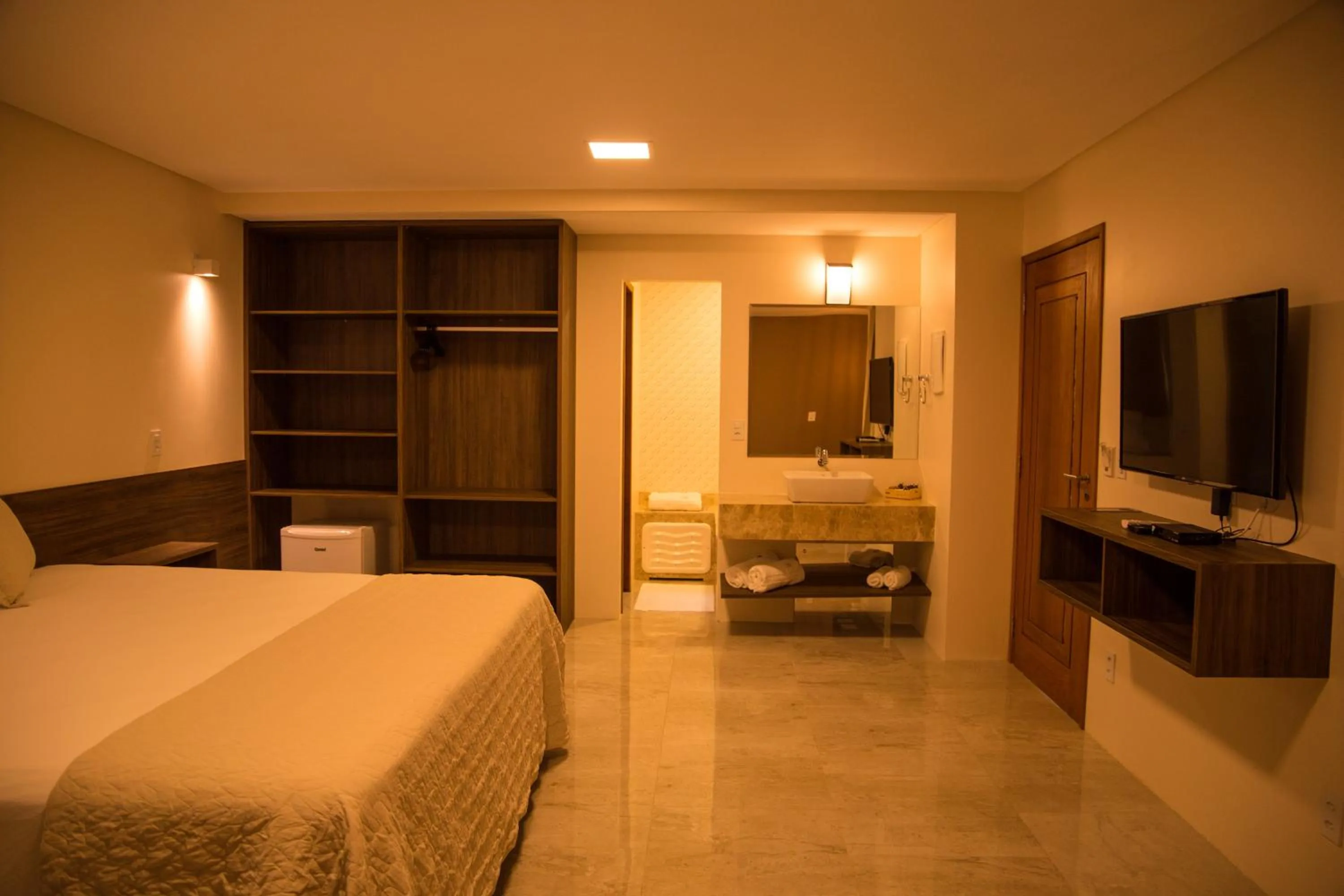 Bedroom, Bed in Pousada Humaitá