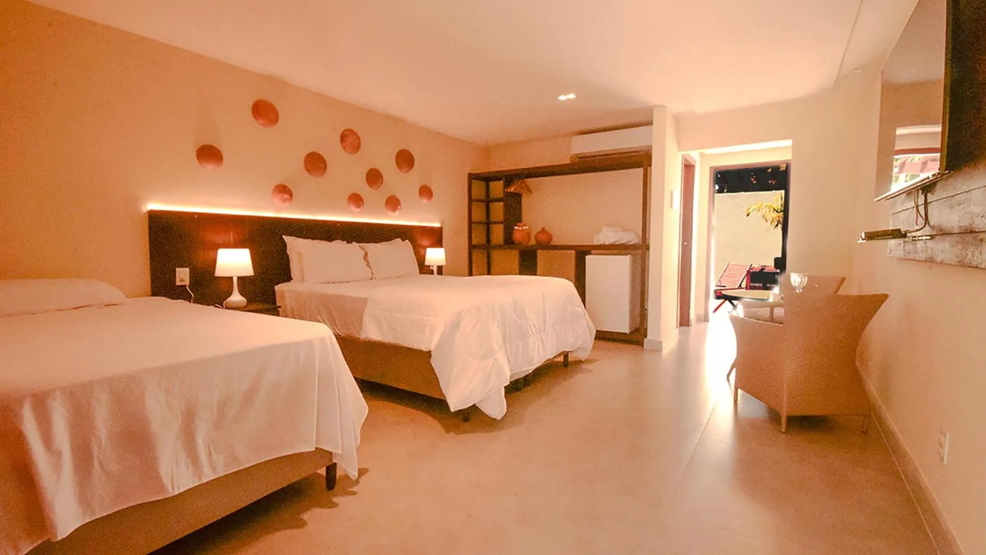 Bed in Pousada Humaitá