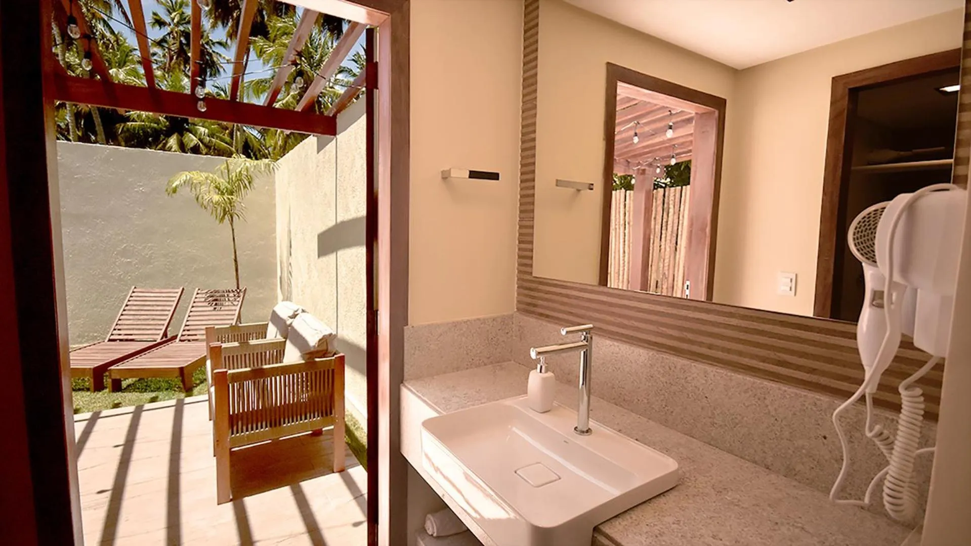 Patio in Pousada Humaitá