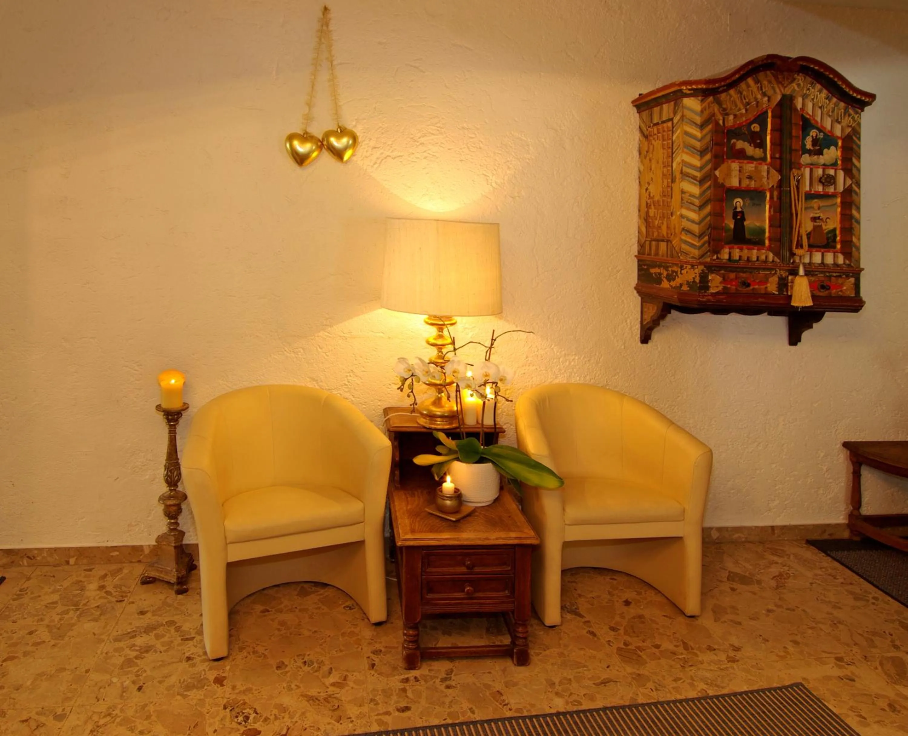 Lobby or reception in Hotel Andreas