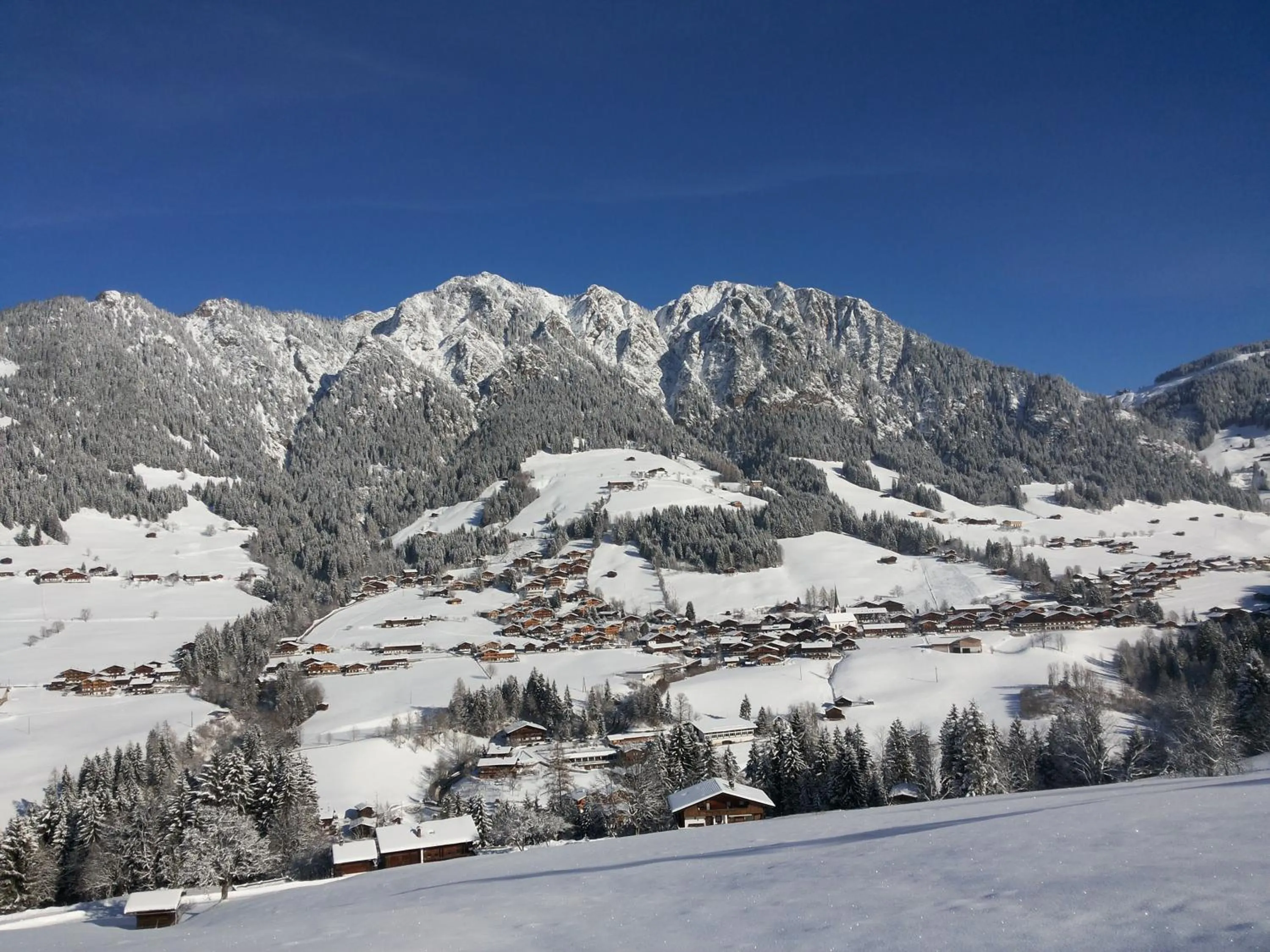 Mountain view in Hotel Andreas