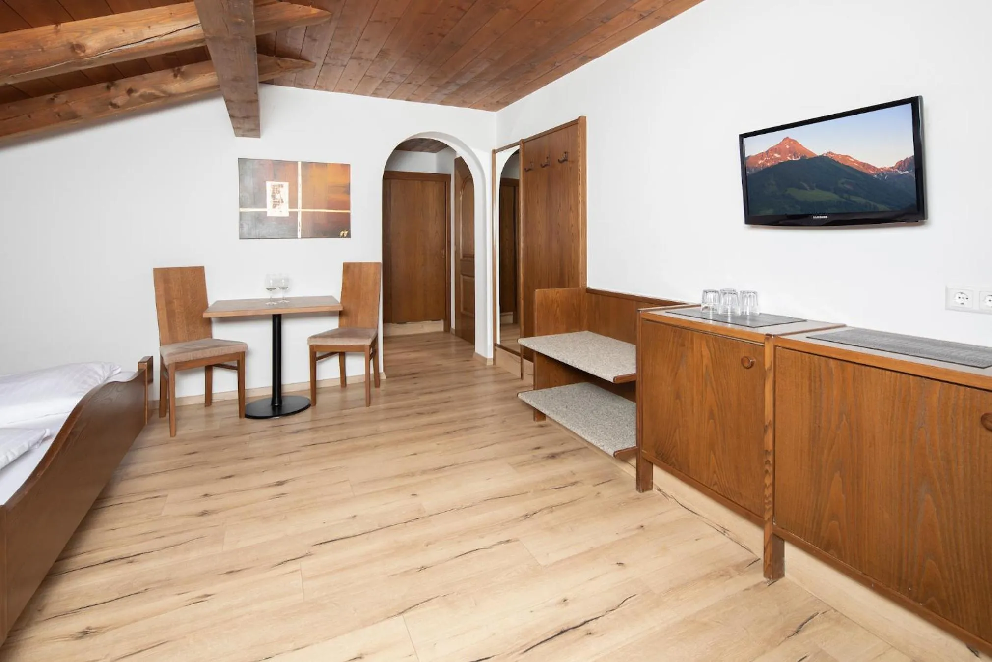 Seating area in Hotel Andreas