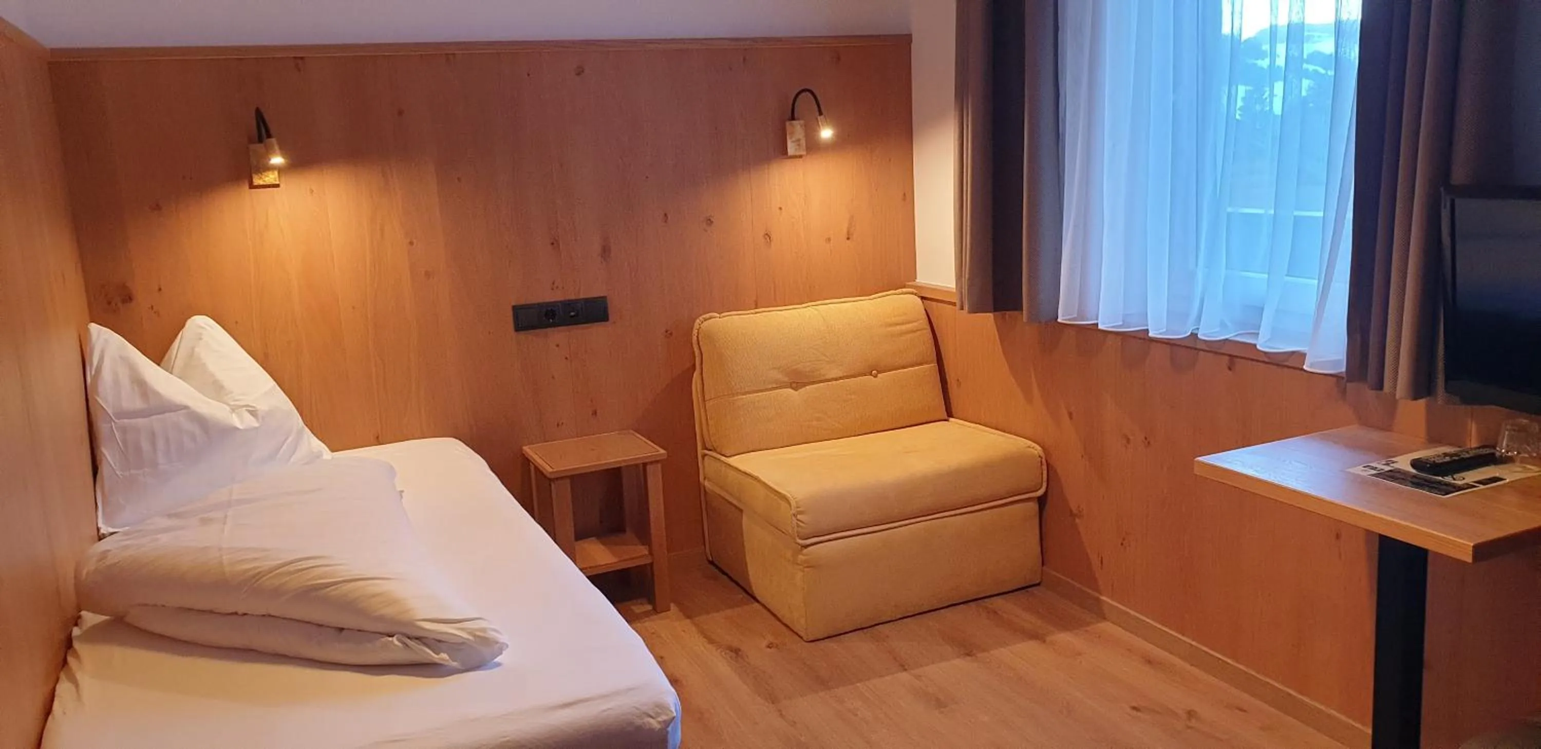 Seating area in Hotel Andreas