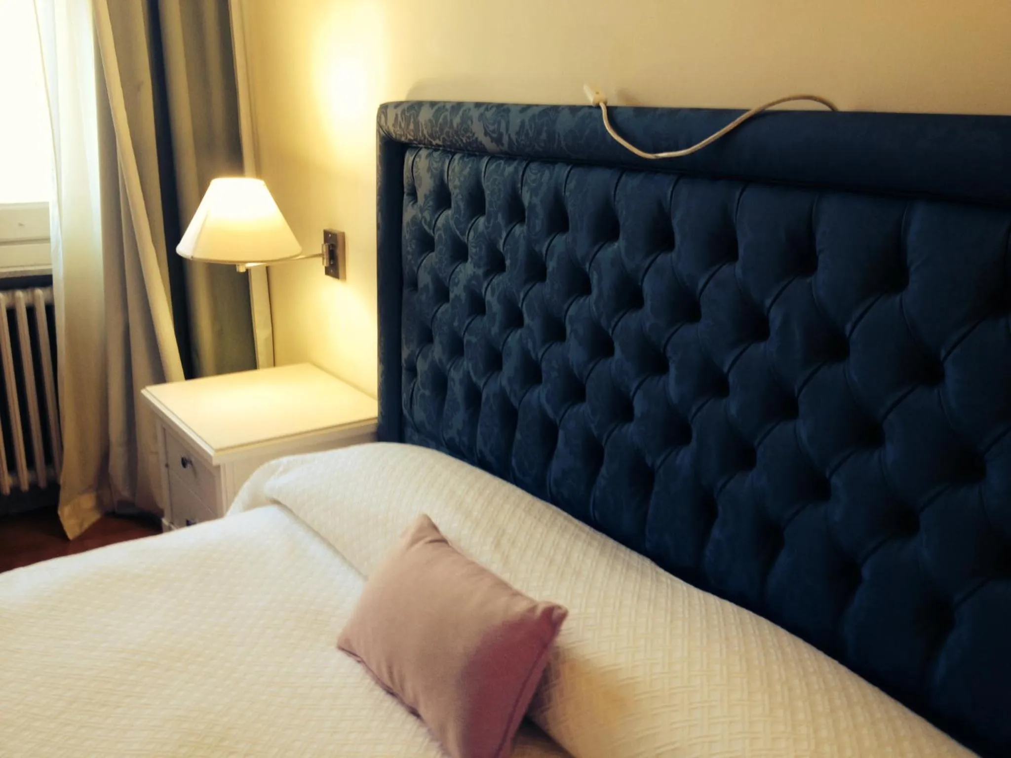 Bed in Hotel Miramare