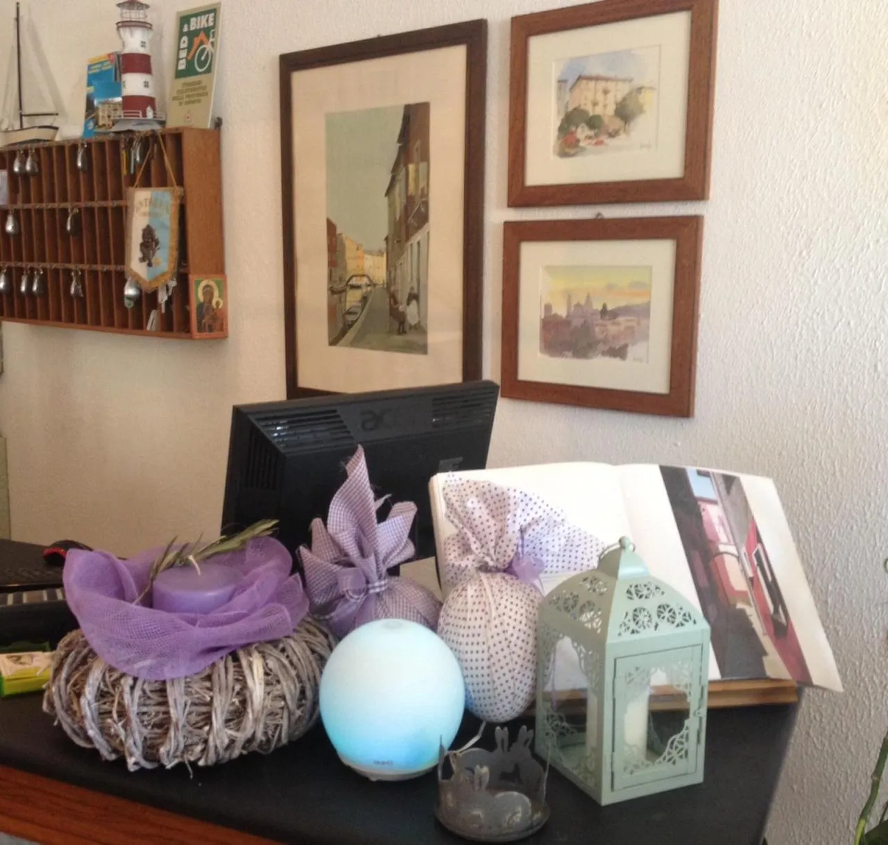 Lobby or reception in Hotel Miramare