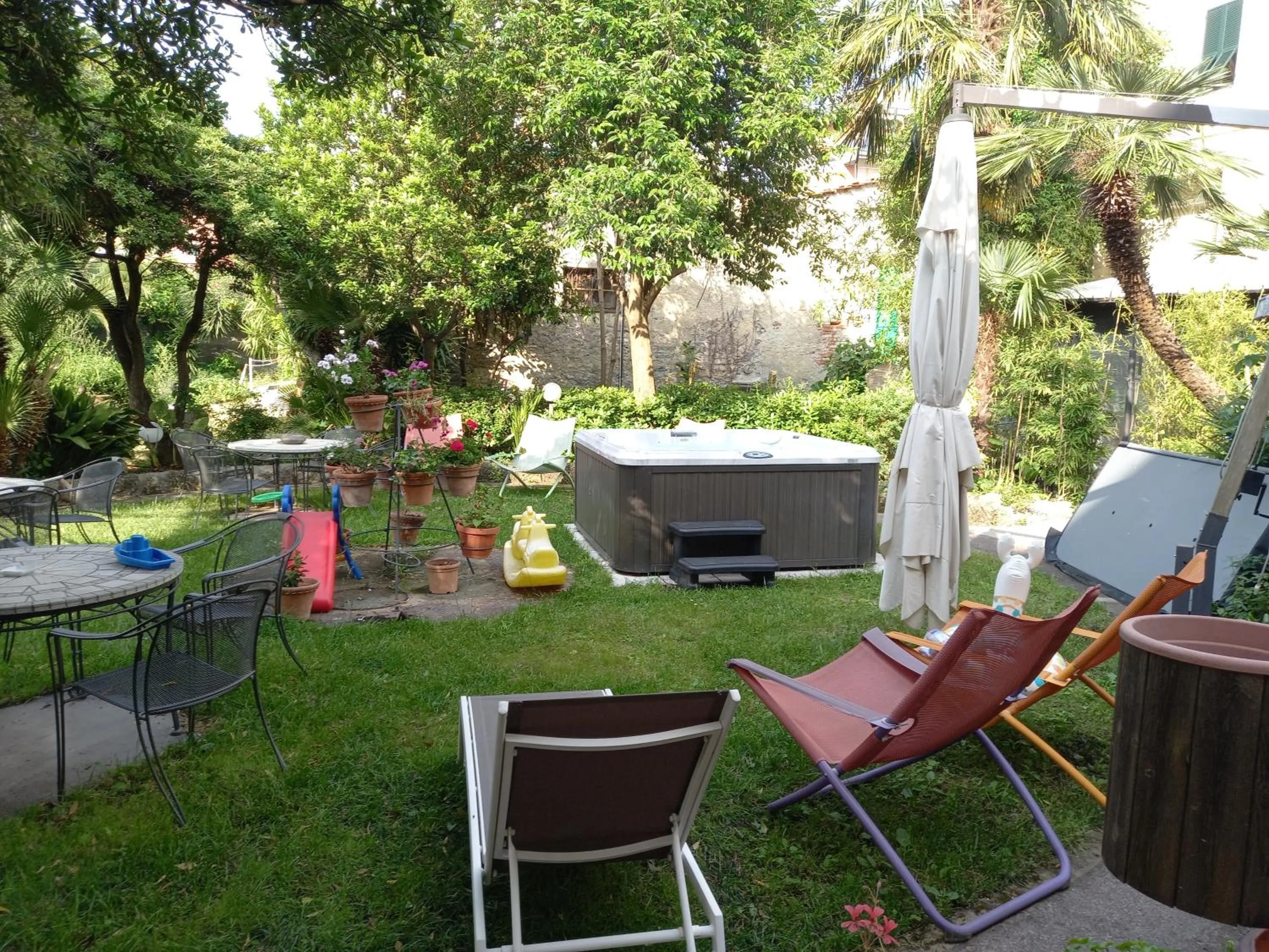 Hot Tub in Hotel Miramare