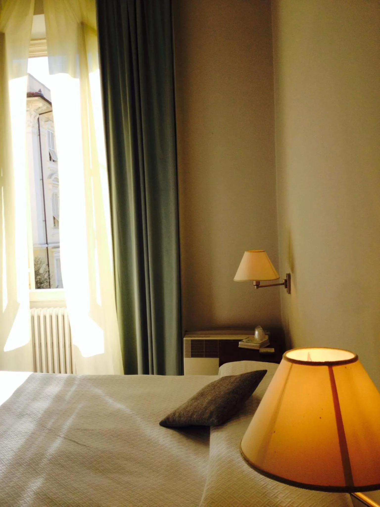 Bed in Hotel Miramare