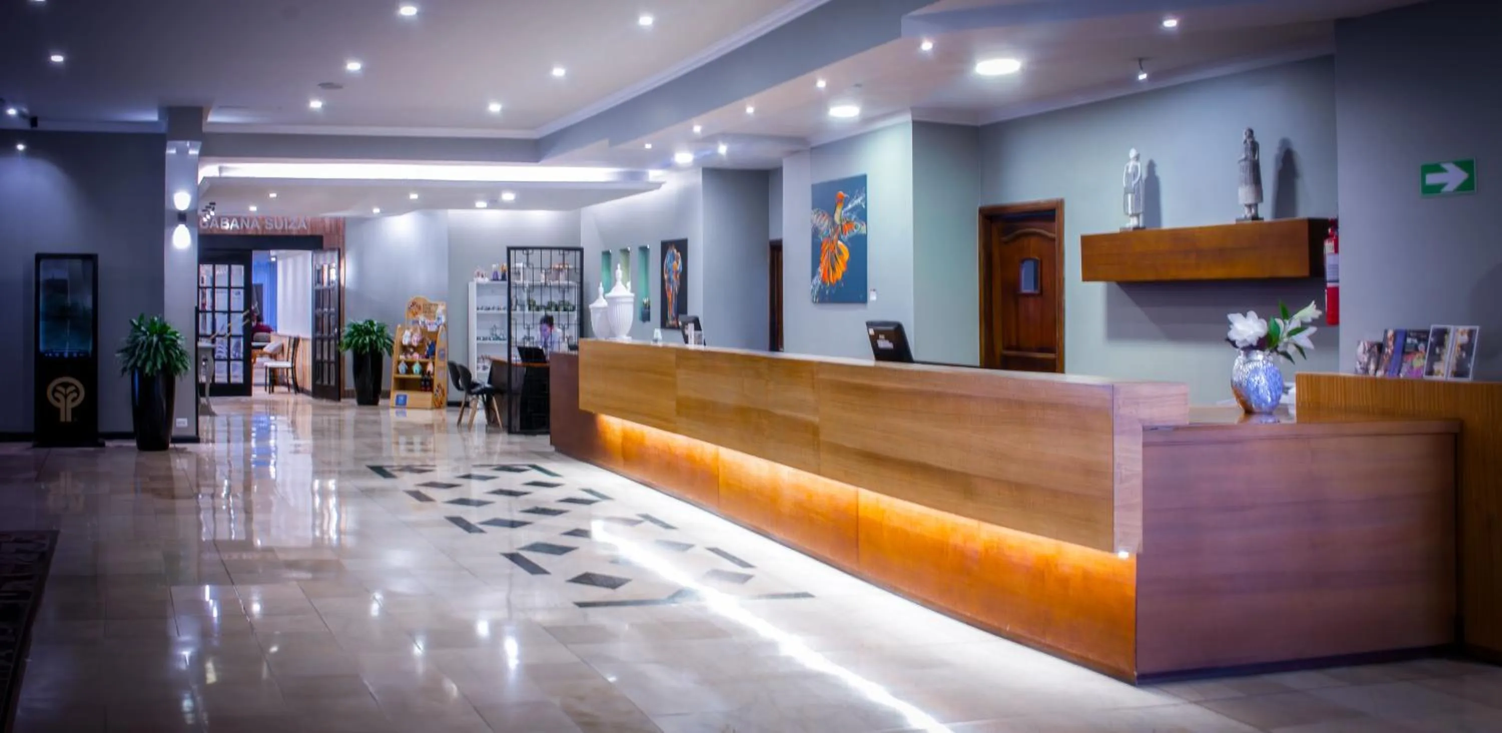 Lobby or reception in Oro Verde Cuenca