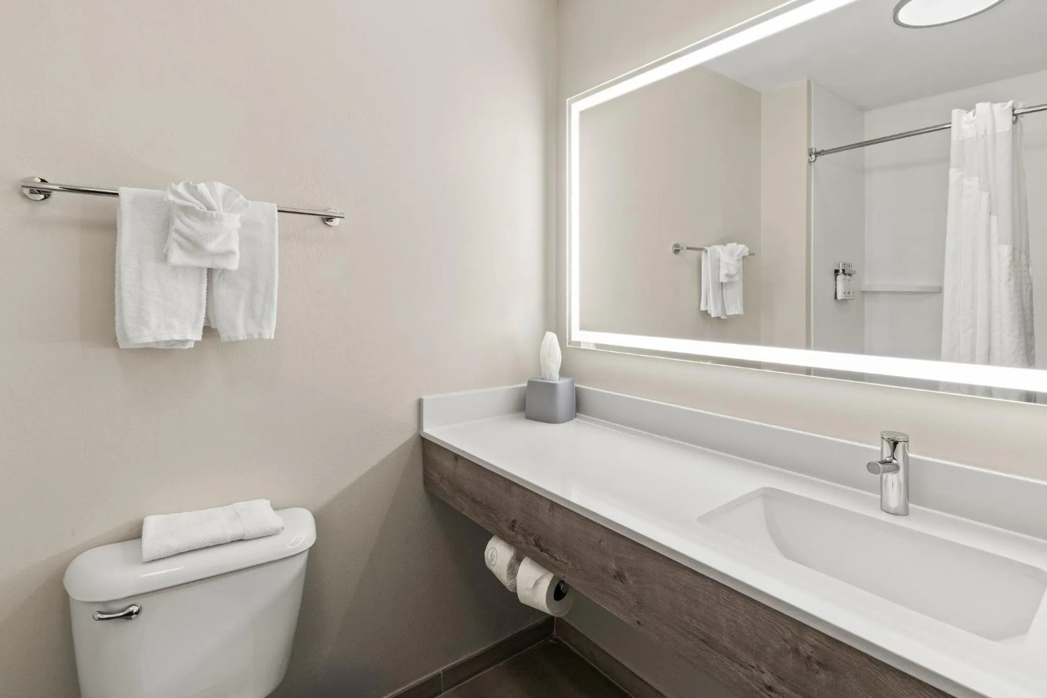 Bathroom in Holiday Inn Express & Suites Fairmont by IHG