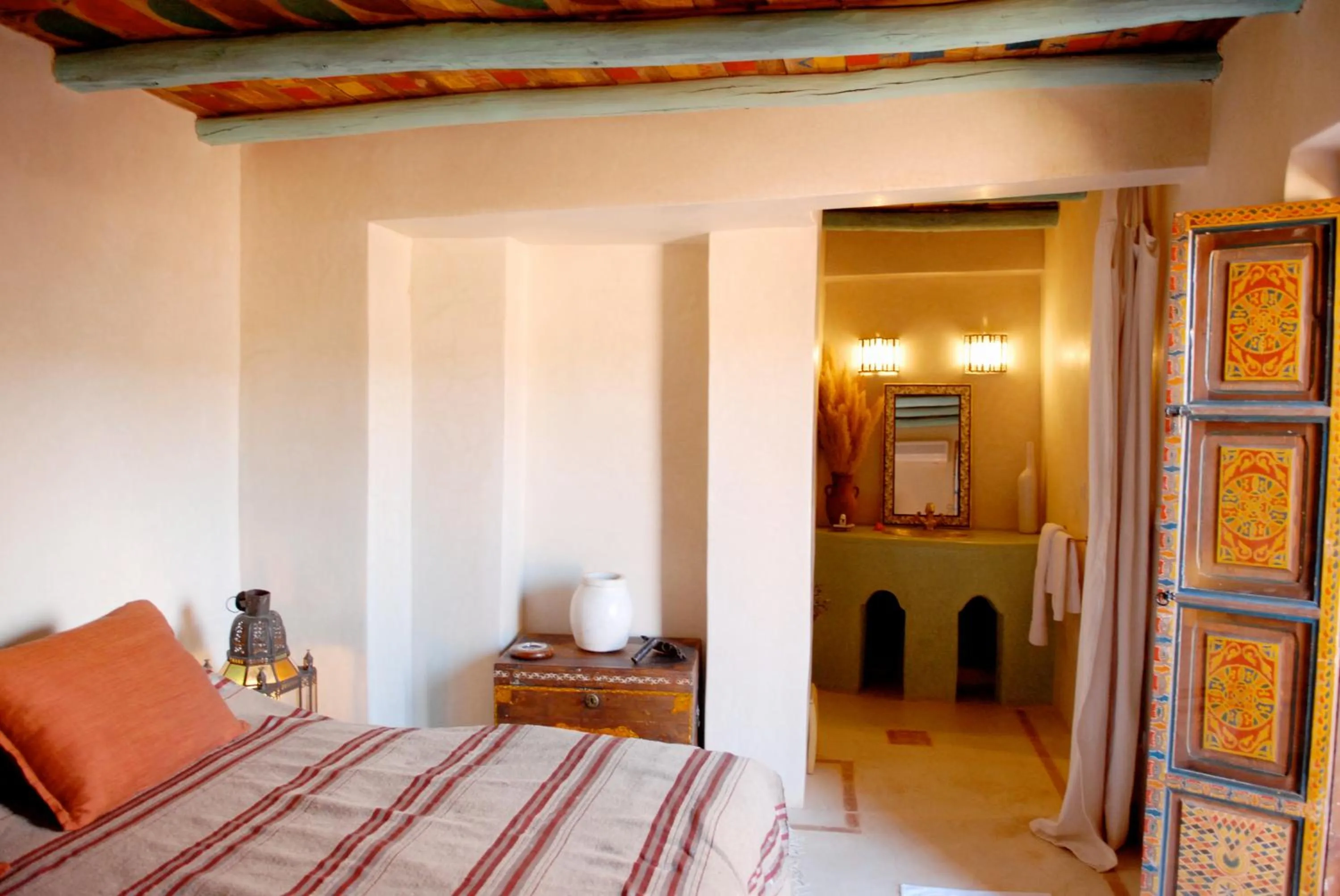 Bed in Riad Cascades d'Ouzoud