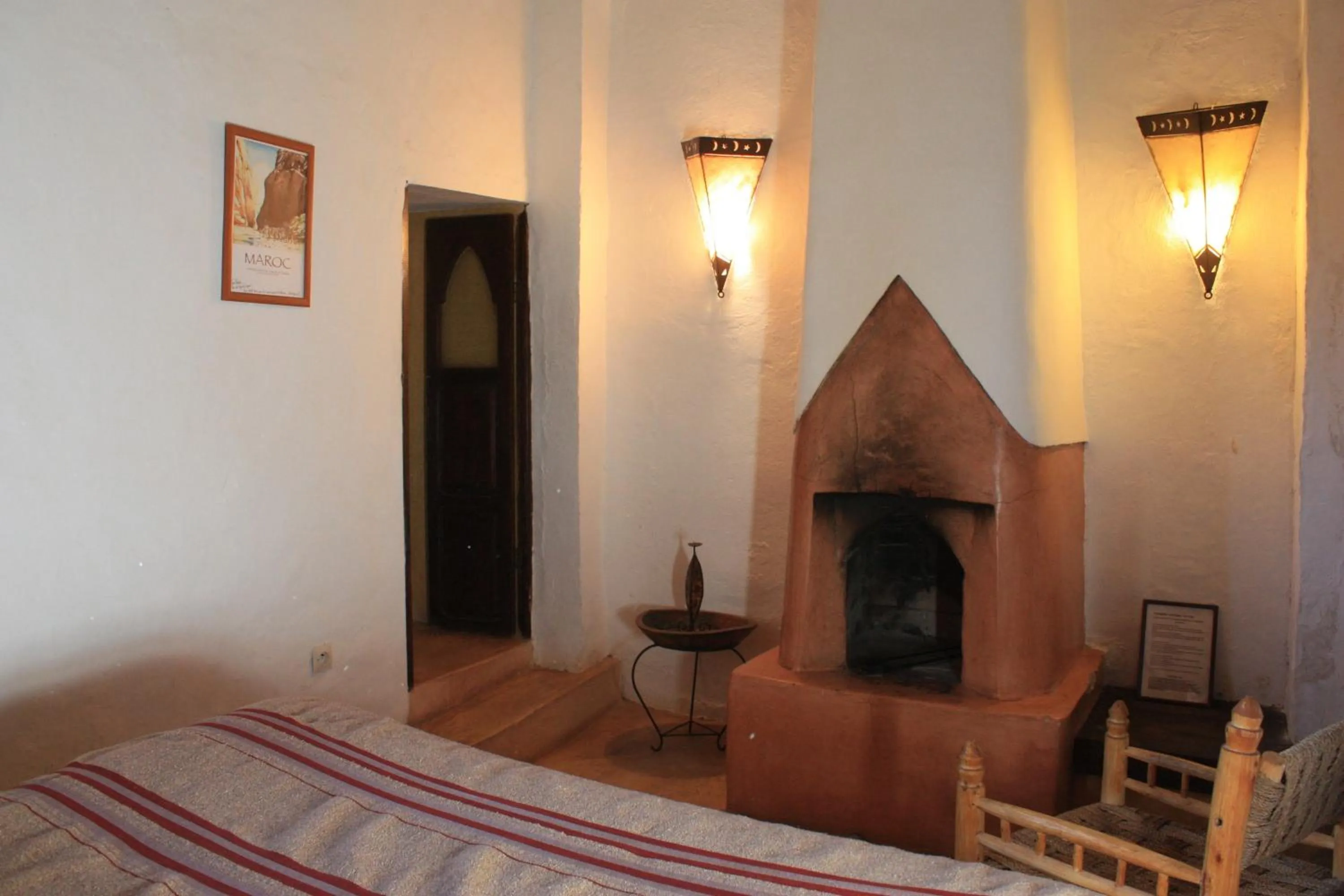 Bed in Riad Cascades d'Ouzoud