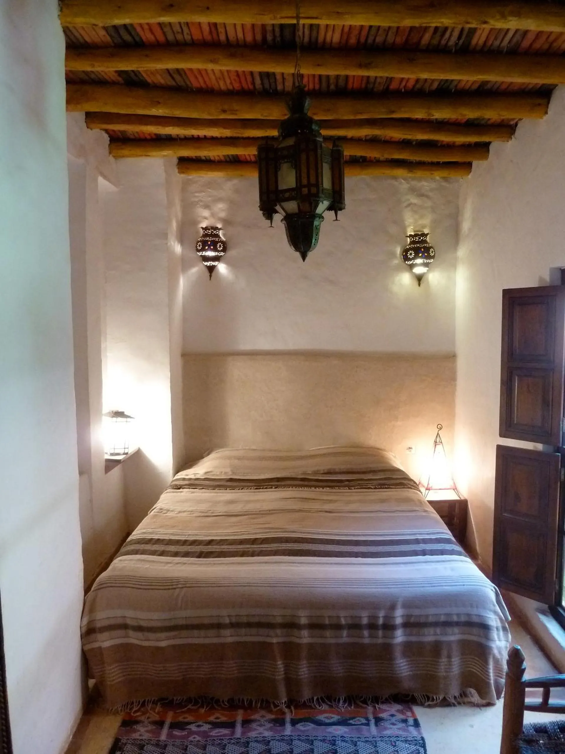 Bed in Riad Cascades d'Ouzoud