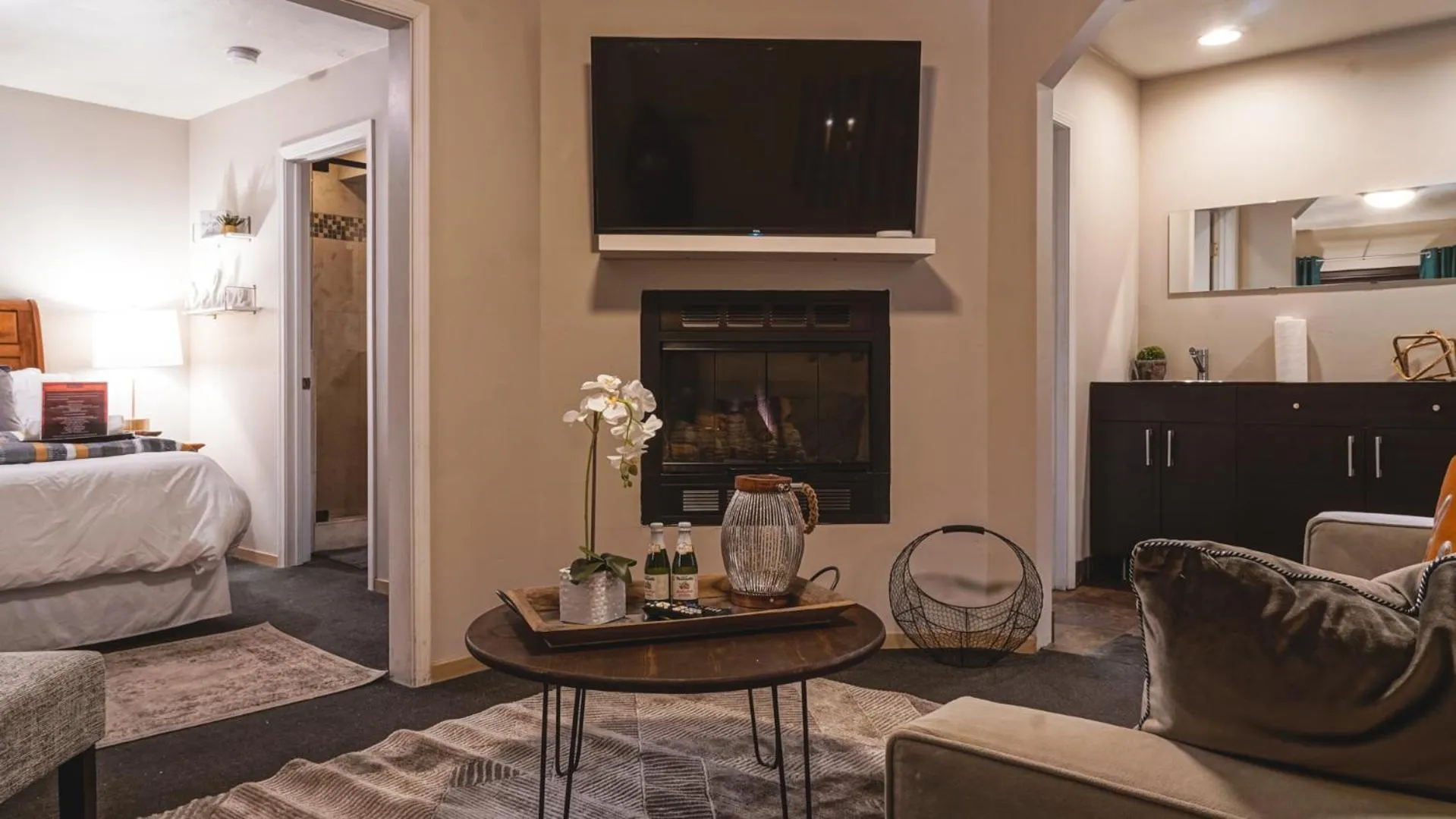 Bed in Playpark Lodge