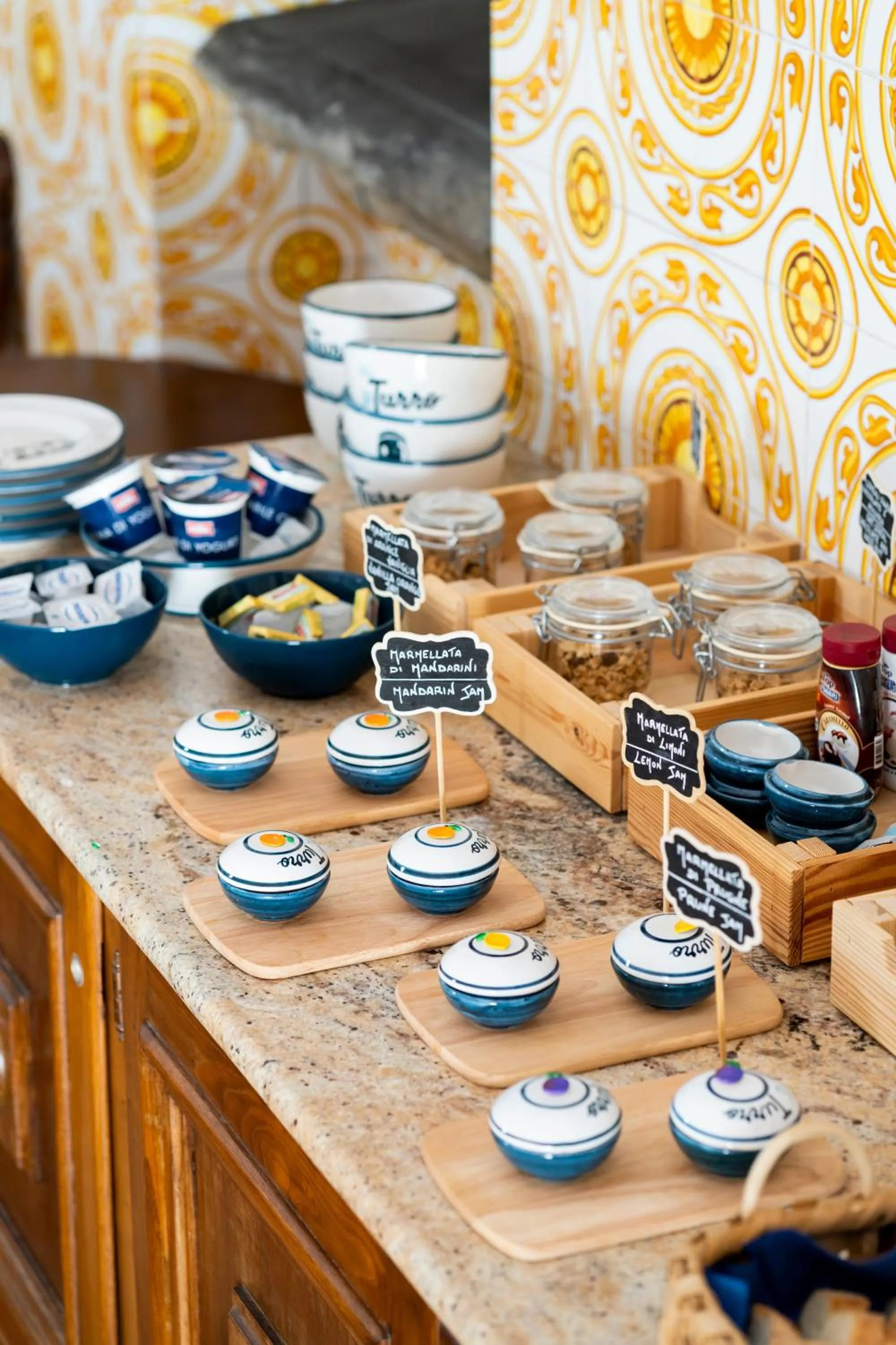 Food and drinks in Villa il Turro