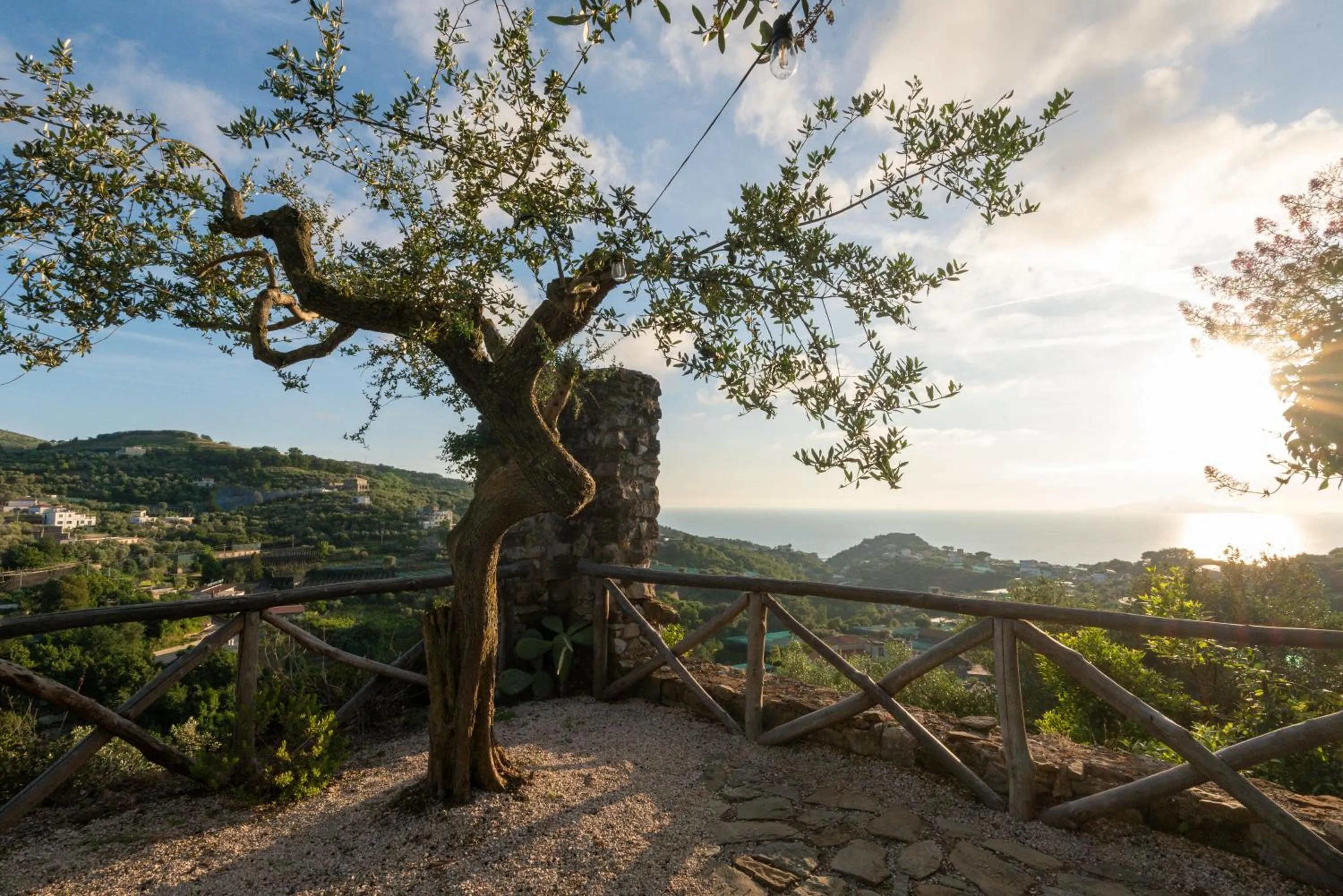 Natural landscape in Villa il Turro