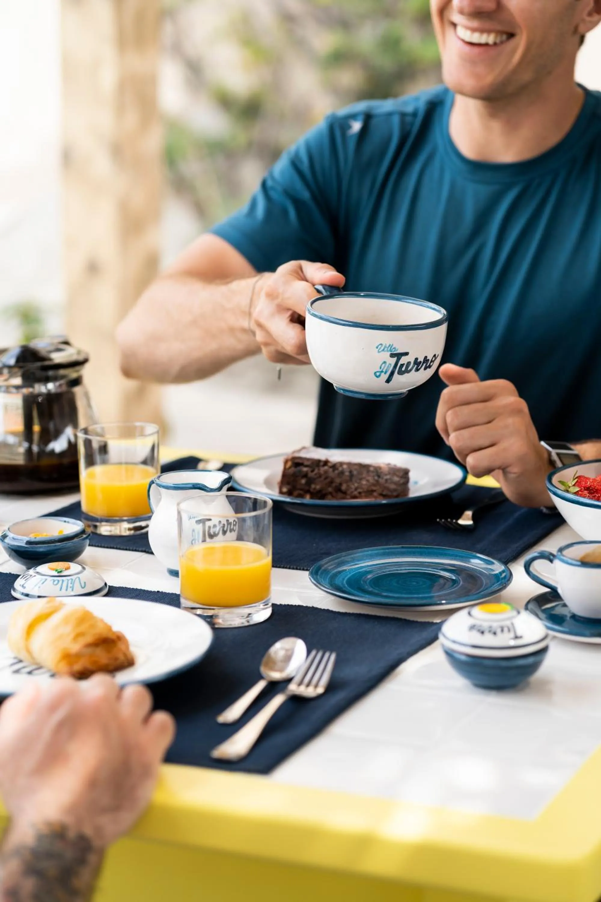 Breakfast in Villa il Turro