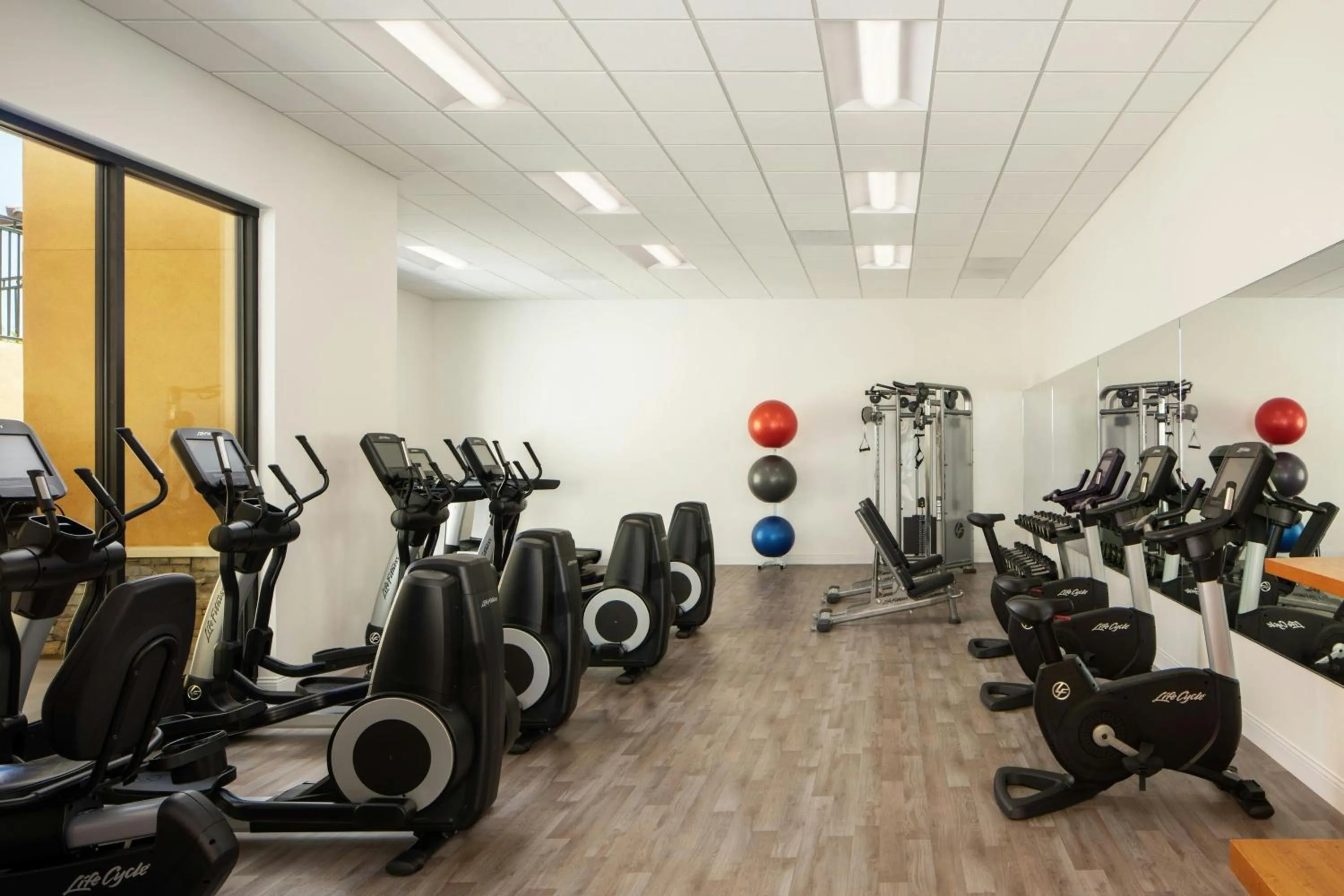 Fitness centre/facilities in Sheraton Carlsbad Resort & Spa