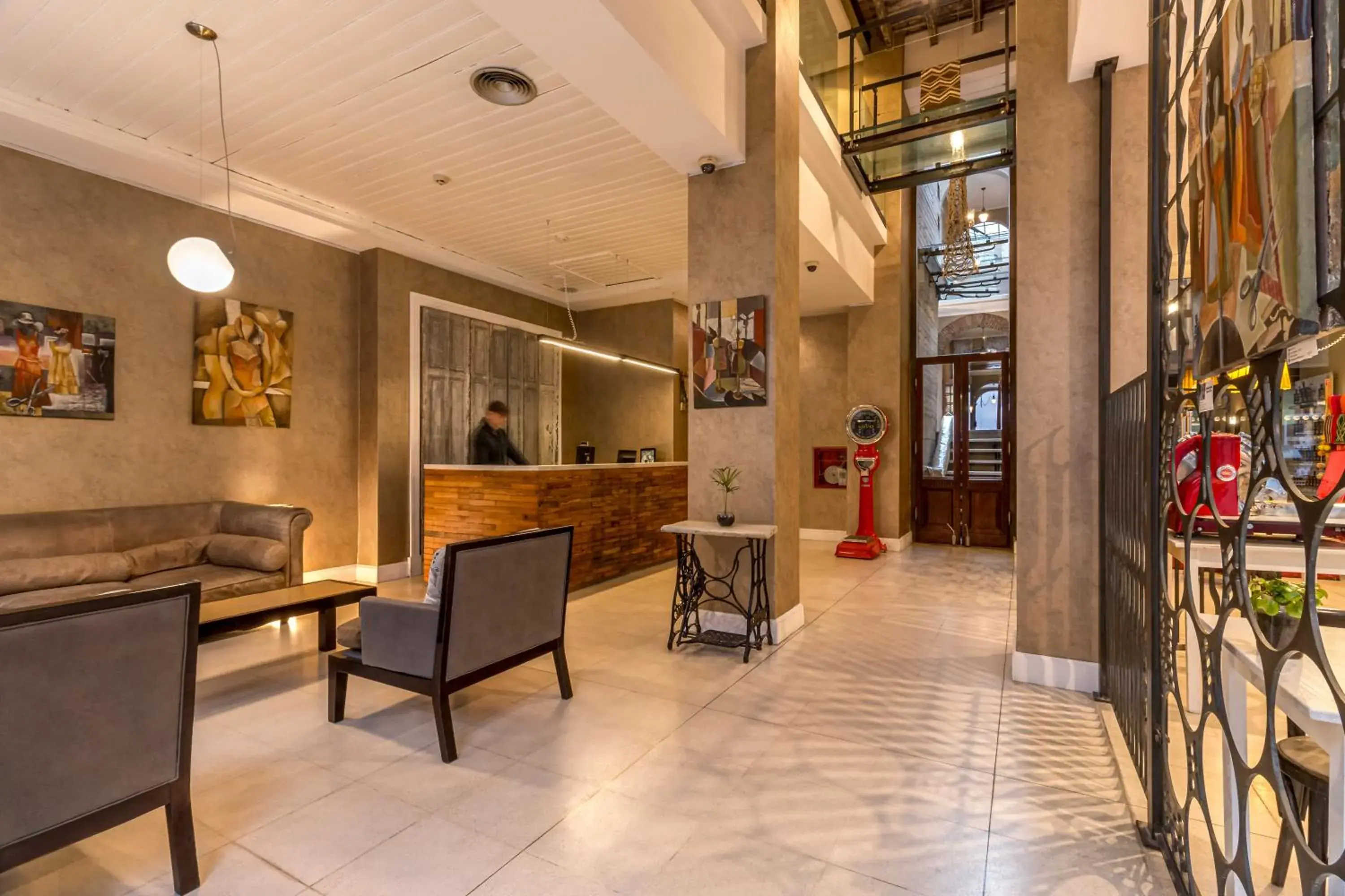 Lobby or reception in Patios de San Telmo Lobby or reception in Patios de San Telmo