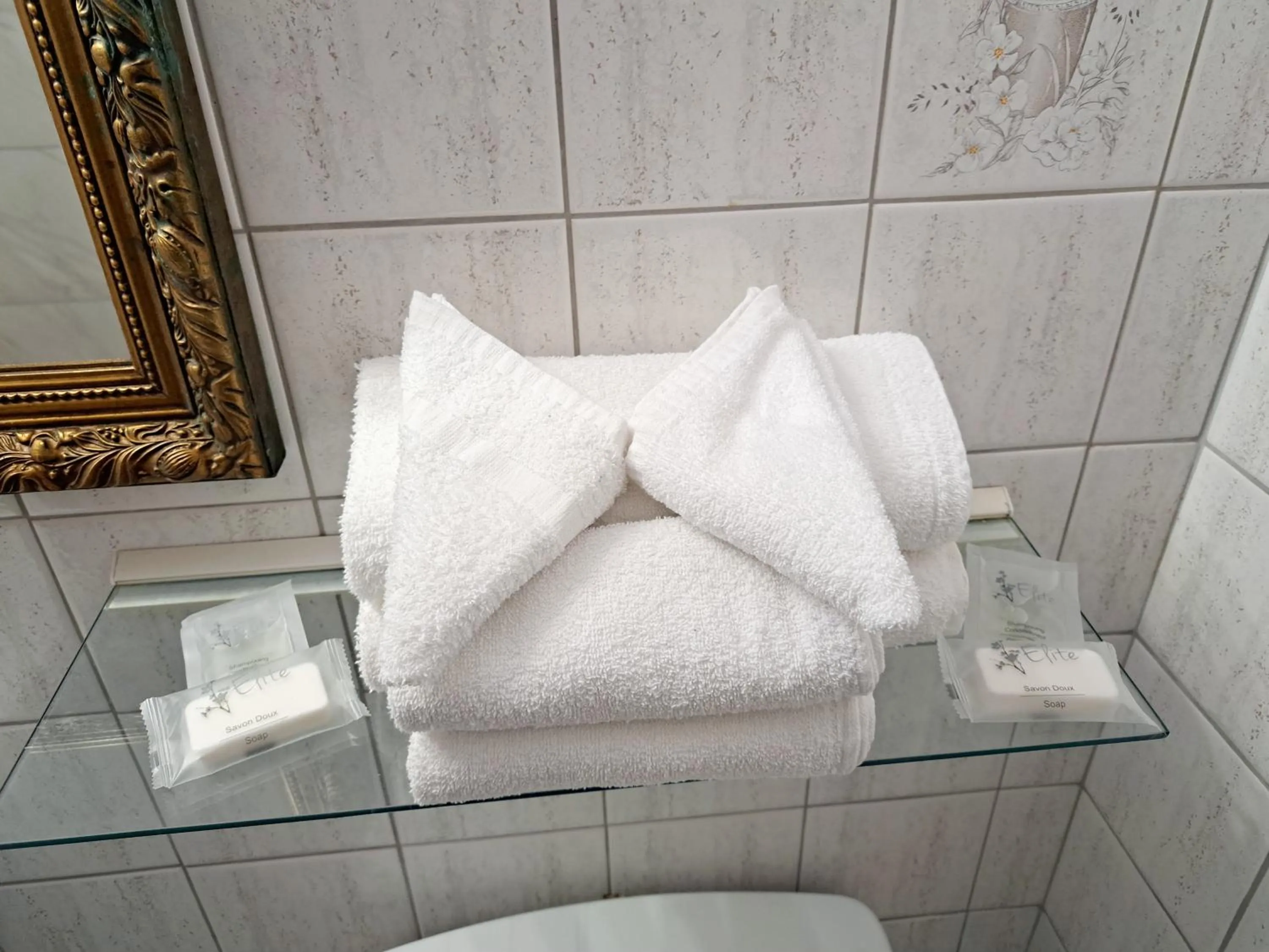 Toilet in Motel Bonsoir