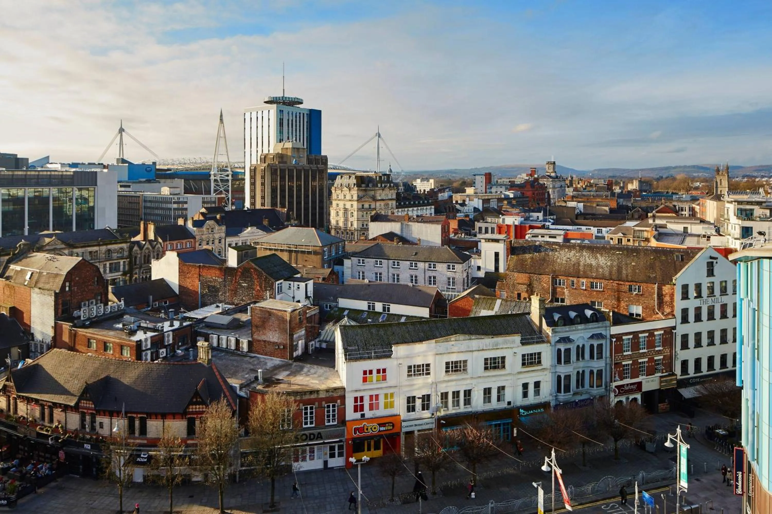 Photo of the whole room in Cardiff Marriott Hotel