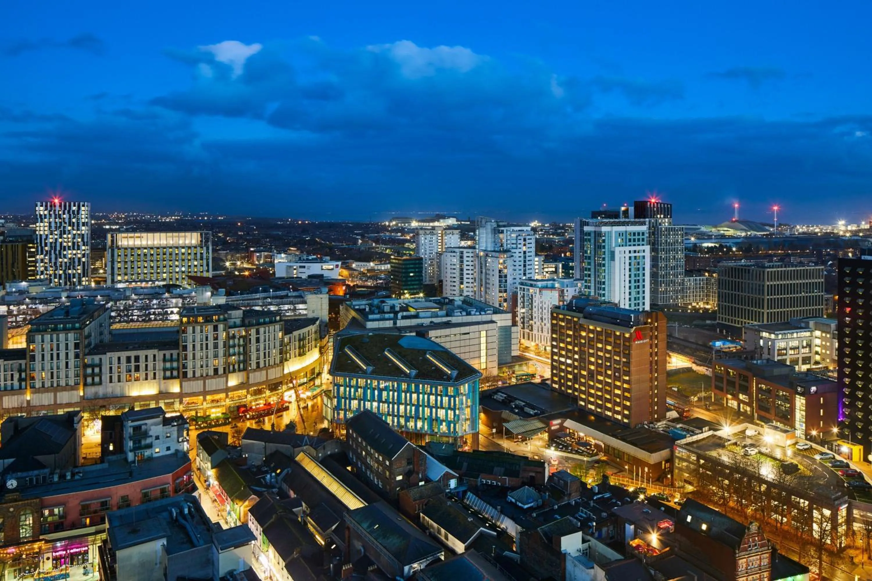 Property building in Cardiff Marriott Hotel