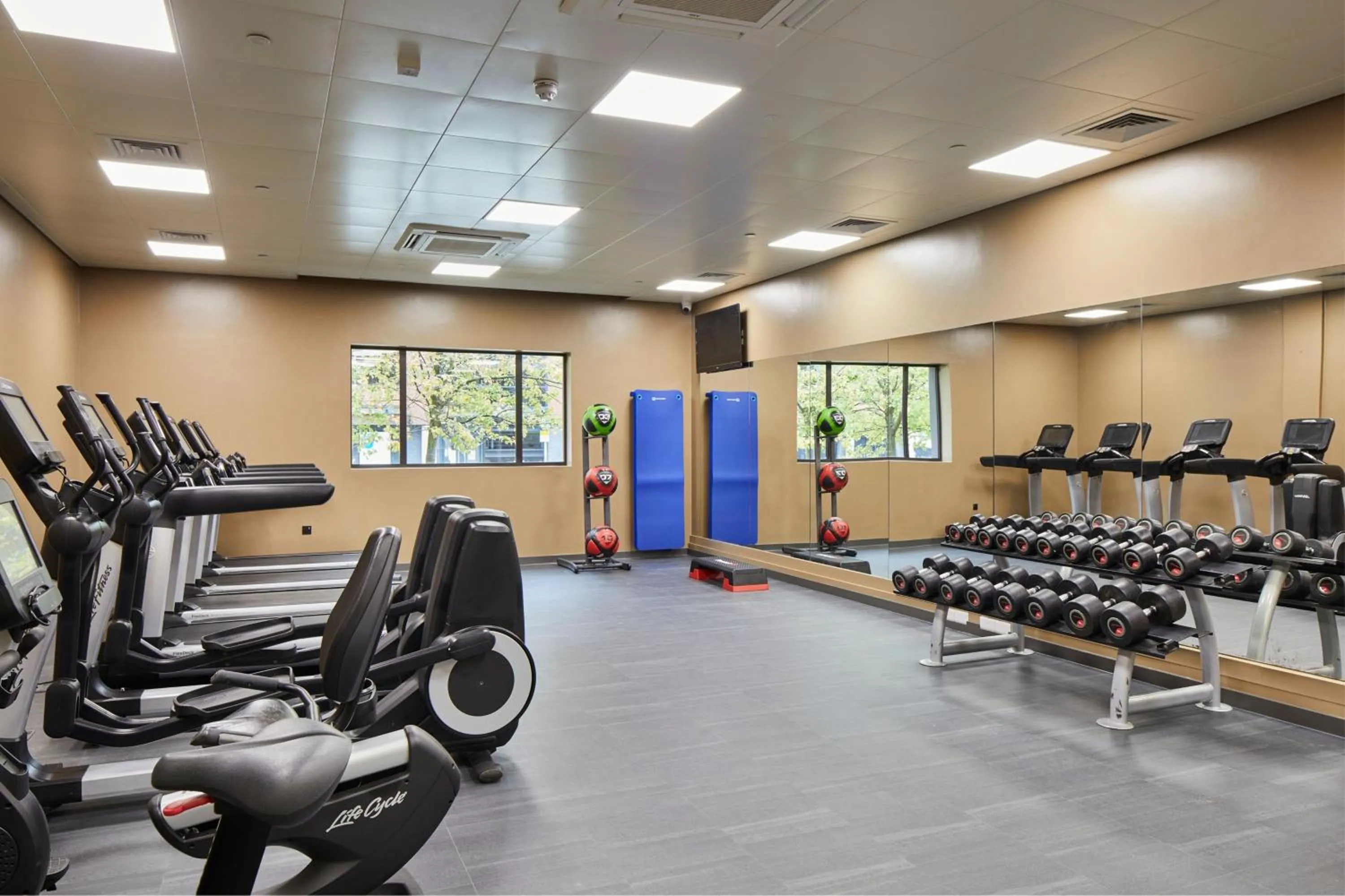Fitness centre/facilities in Cardiff Marriott Hotel