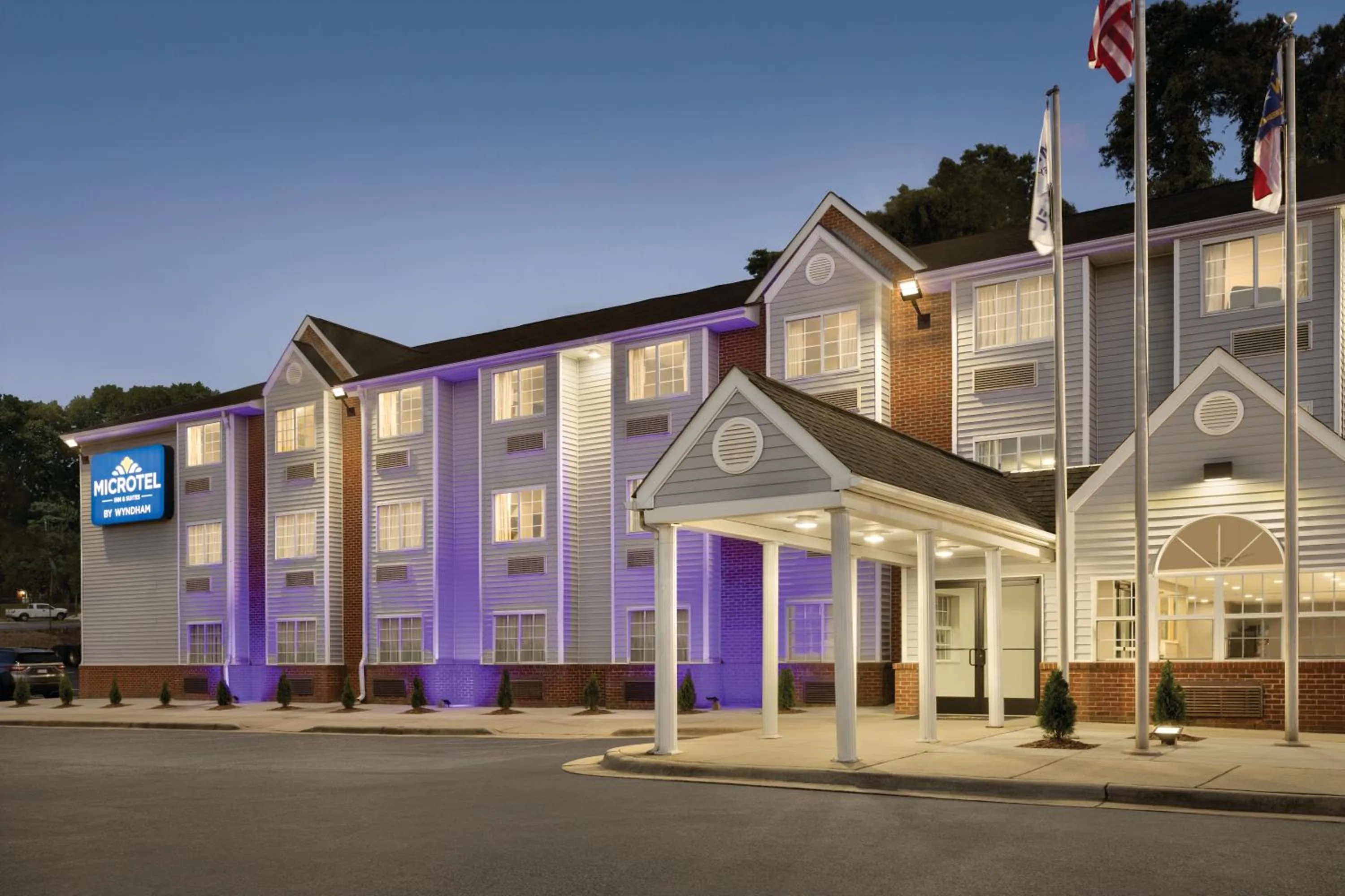 Property building in Microtel Inn & Suites by Wyndham Raleigh
