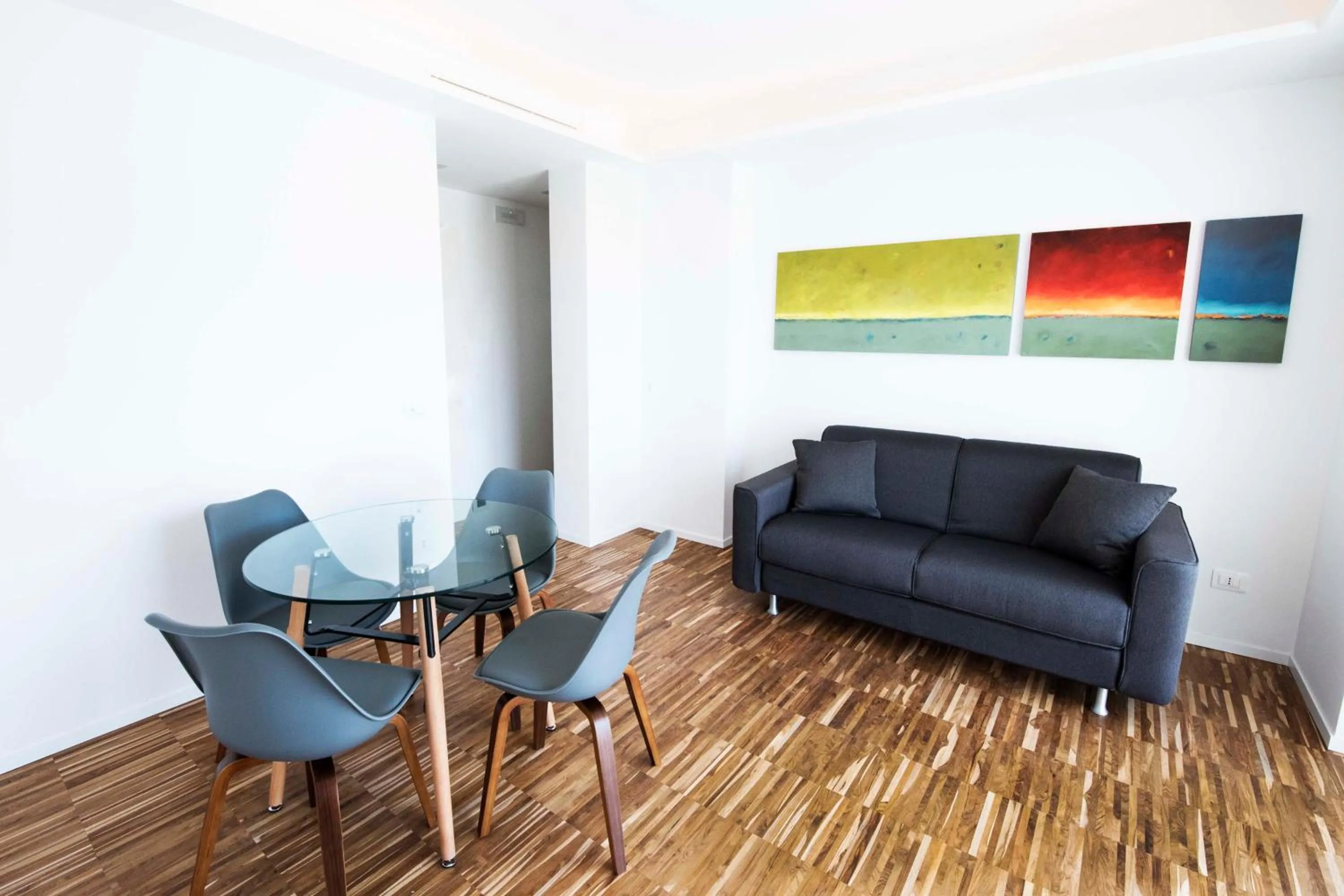 Living room in apARTments Sperlonga