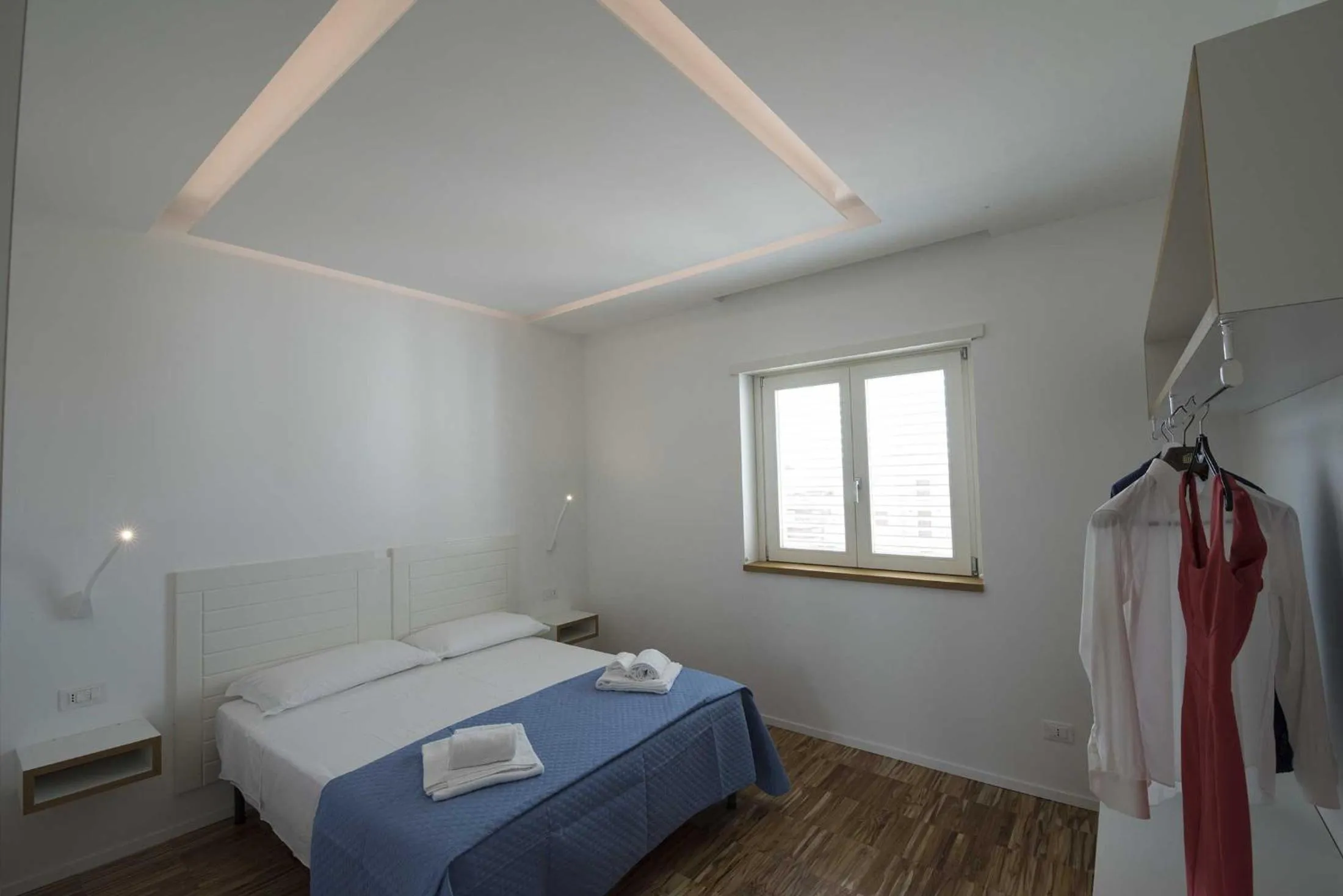 Bedroom, Bed in apARTments Sperlonga