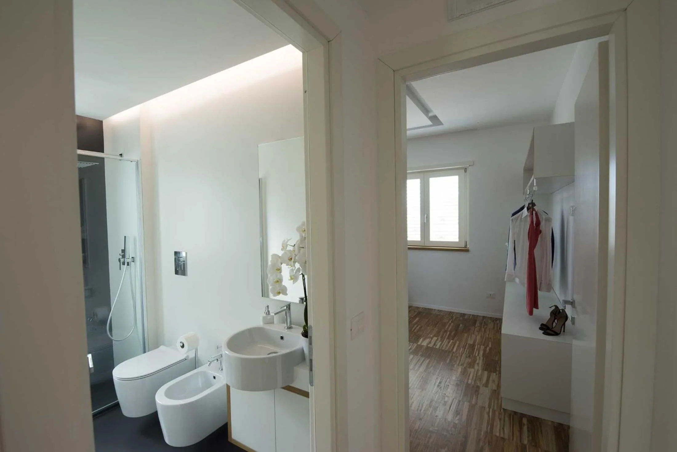 Bathroom in apARTments Sperlonga