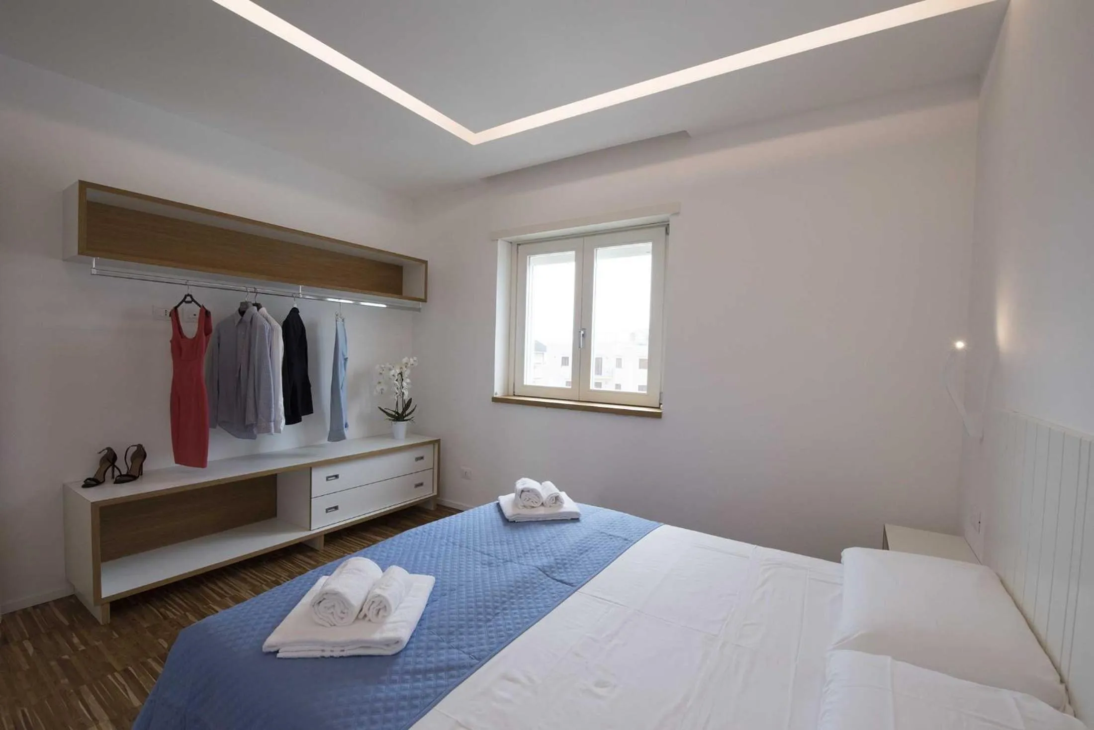 Bedroom, Bed in apARTments Sperlonga