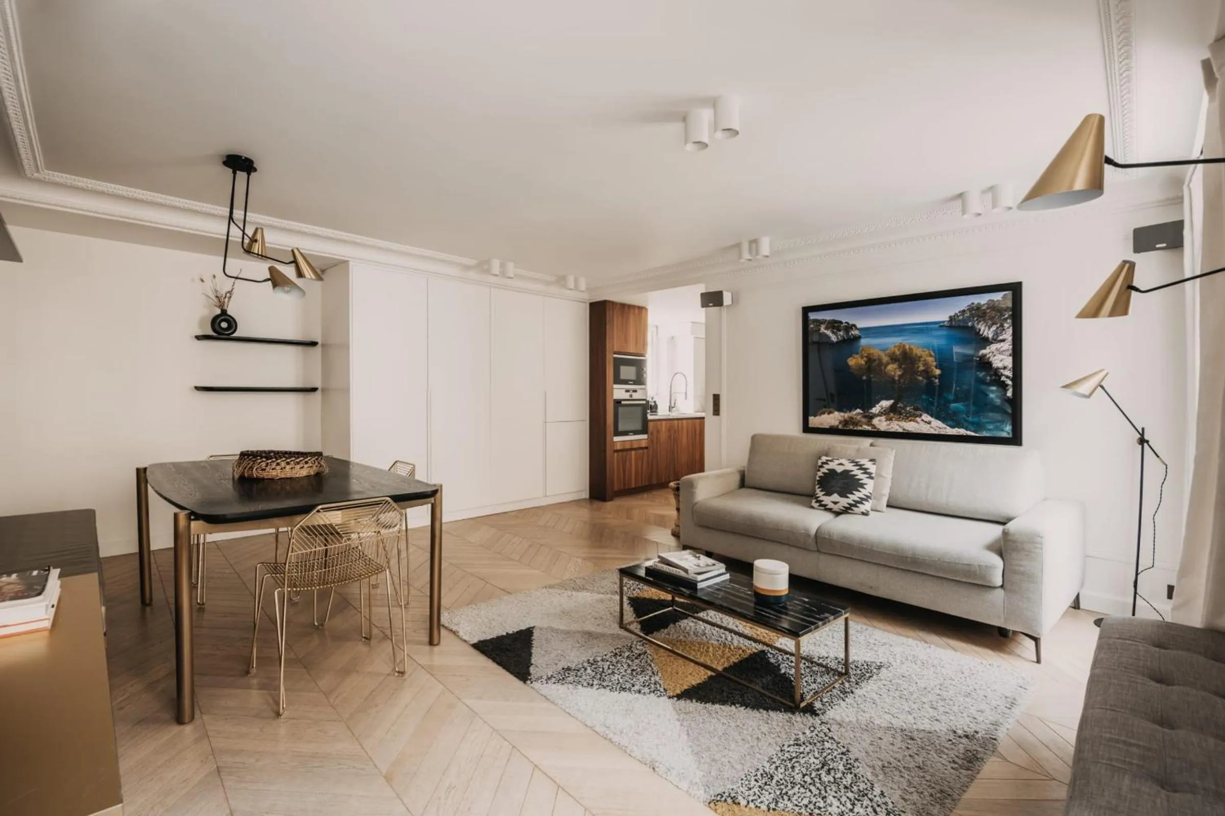 Seating area in HIGHSTAY - Luxury Serviced Apartments - Place Vendôme