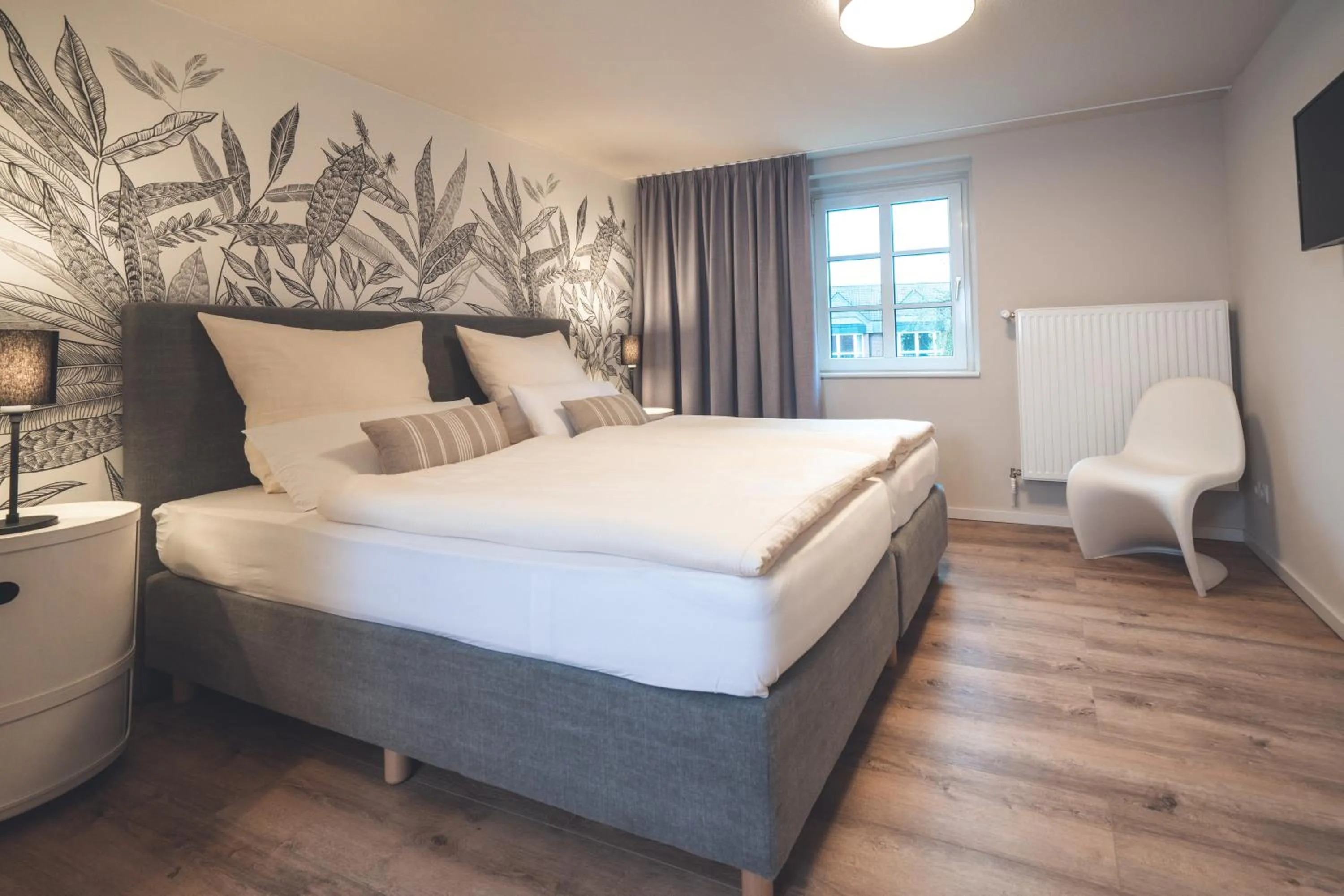 Bed in Landart Hotel