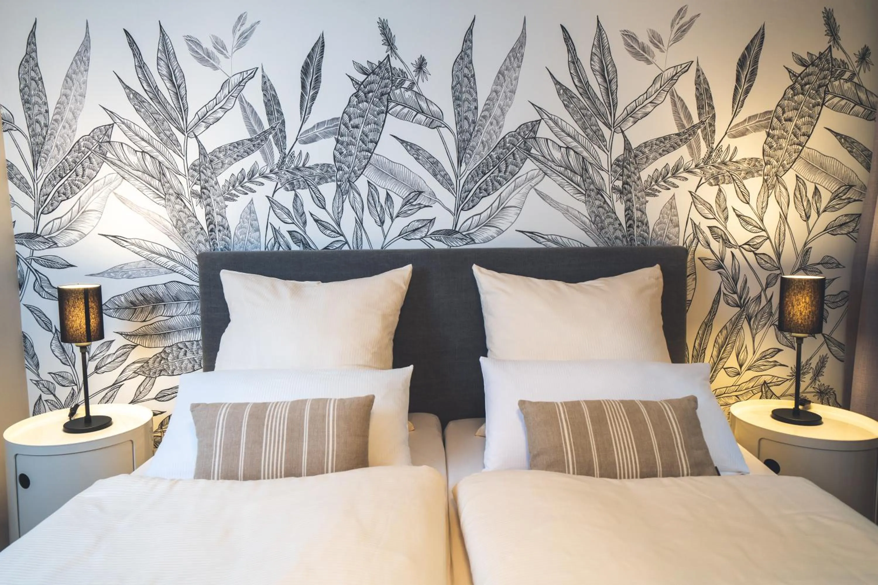 Bed in Landart Hotel