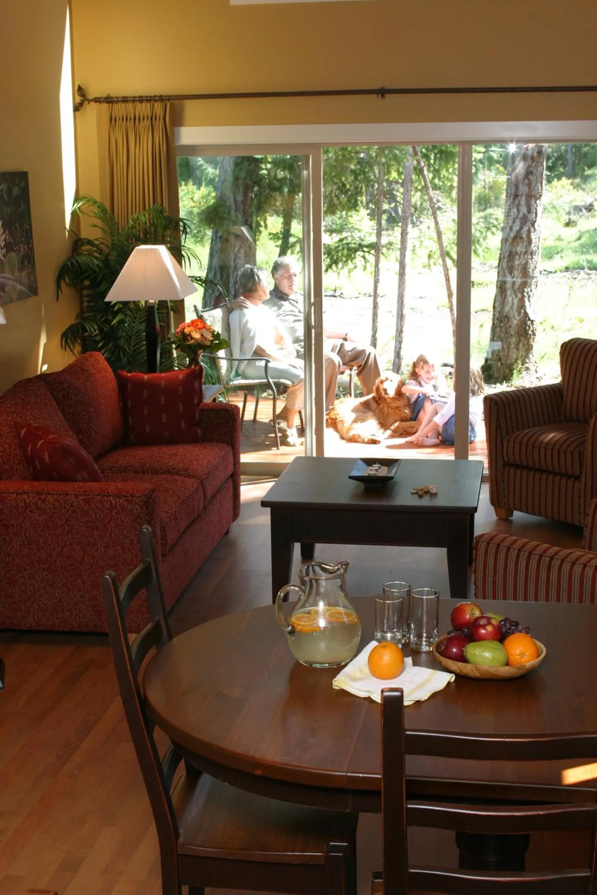 Patio in Oceanside Village Resort