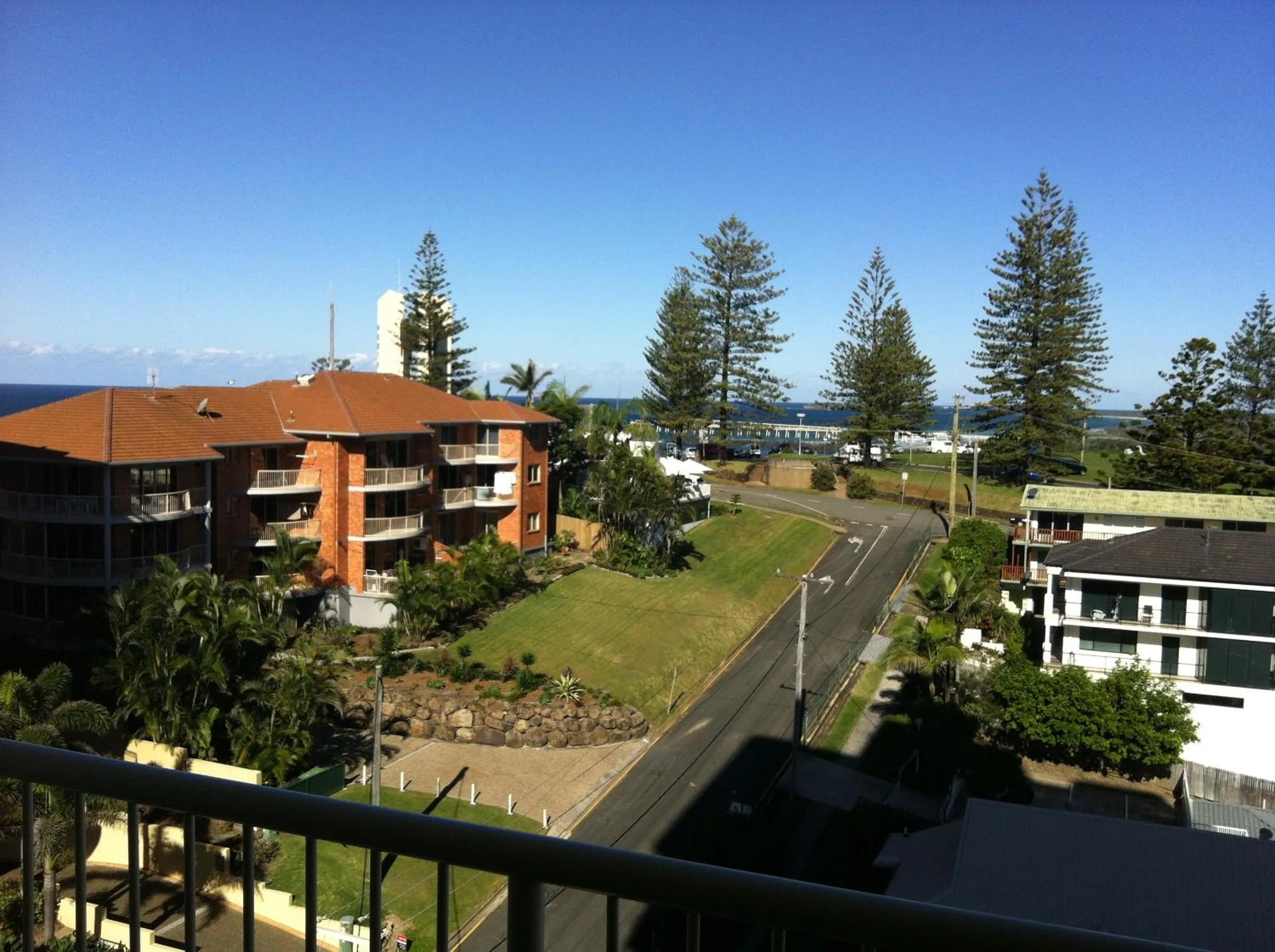 Patio in Carool Holiday Apartments