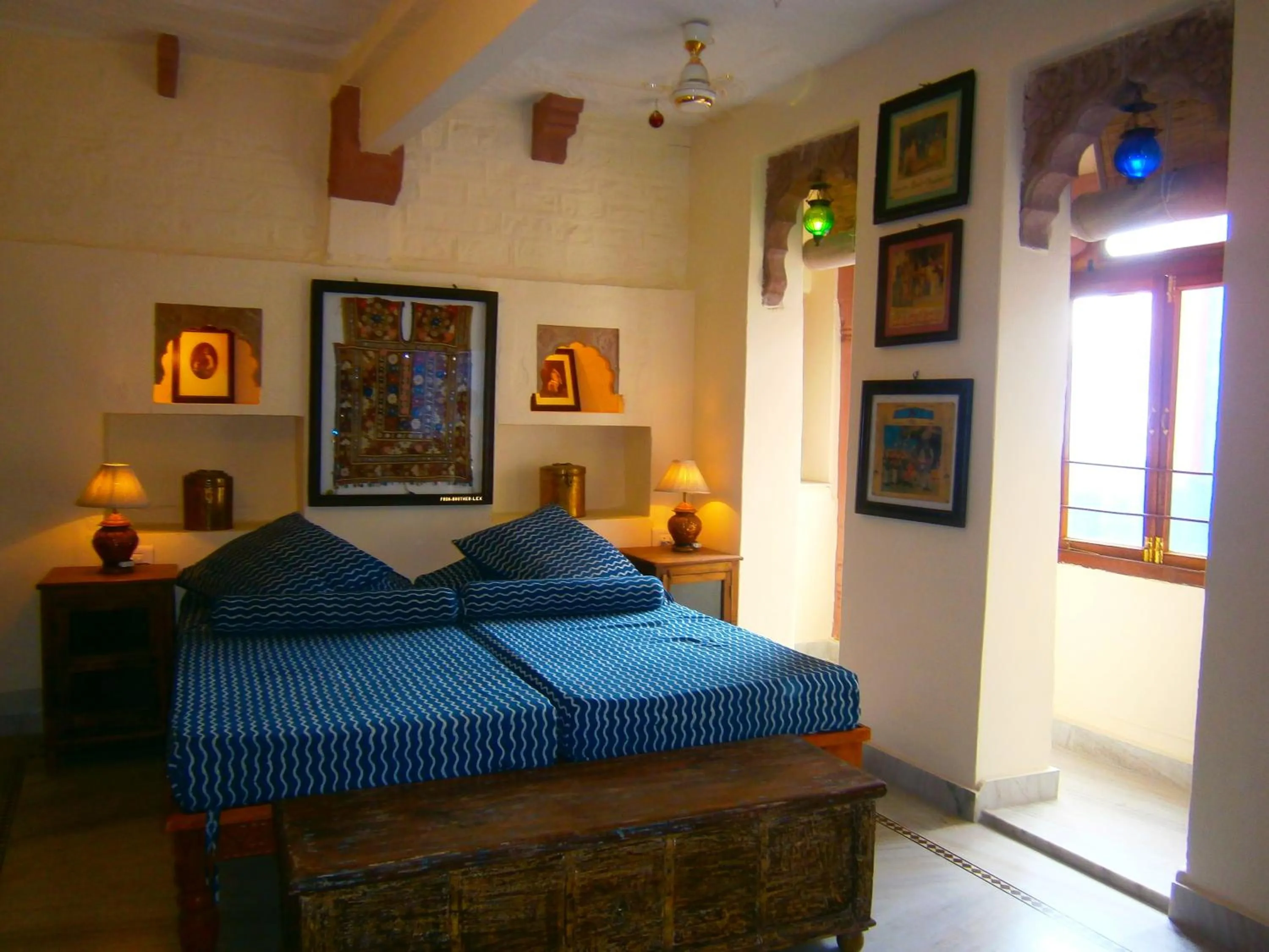 Bedroom, Bed in Juna Mahal Boutique Home Stay