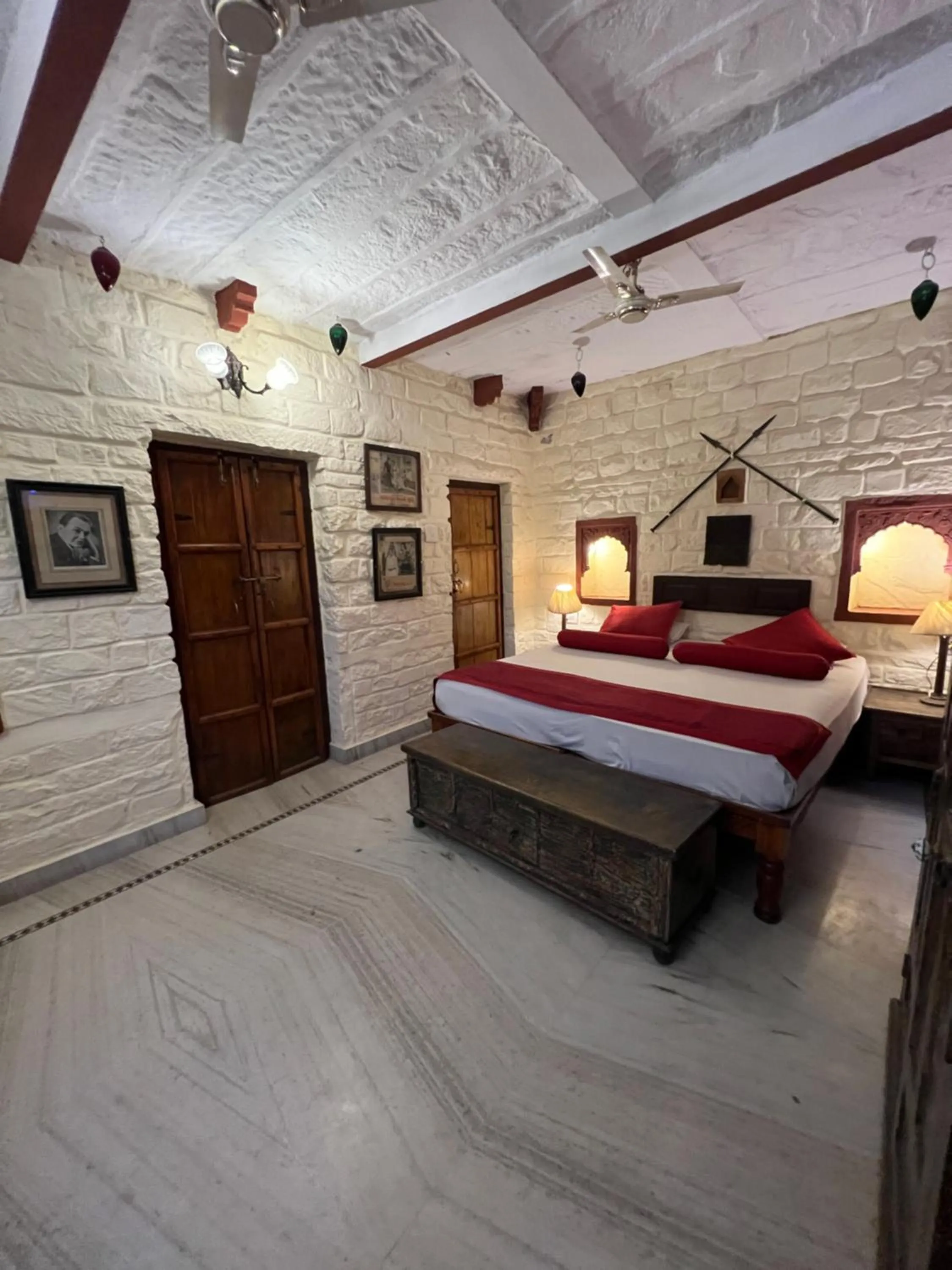 Bedroom, Bed in Juna Mahal Boutique Home Stay